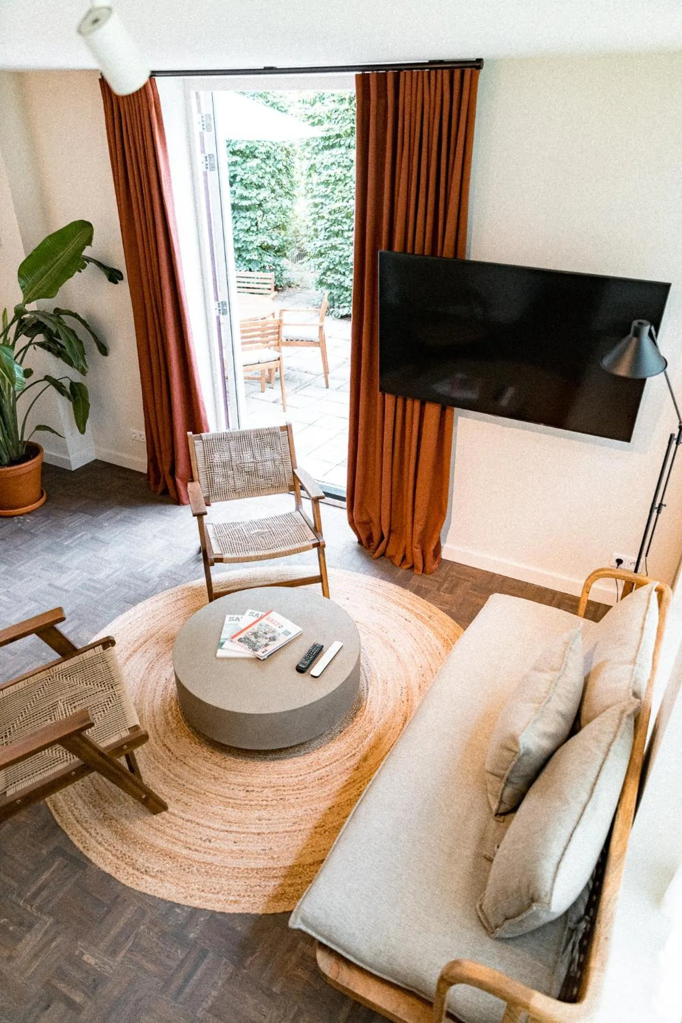 Living room in de Wever Lodge