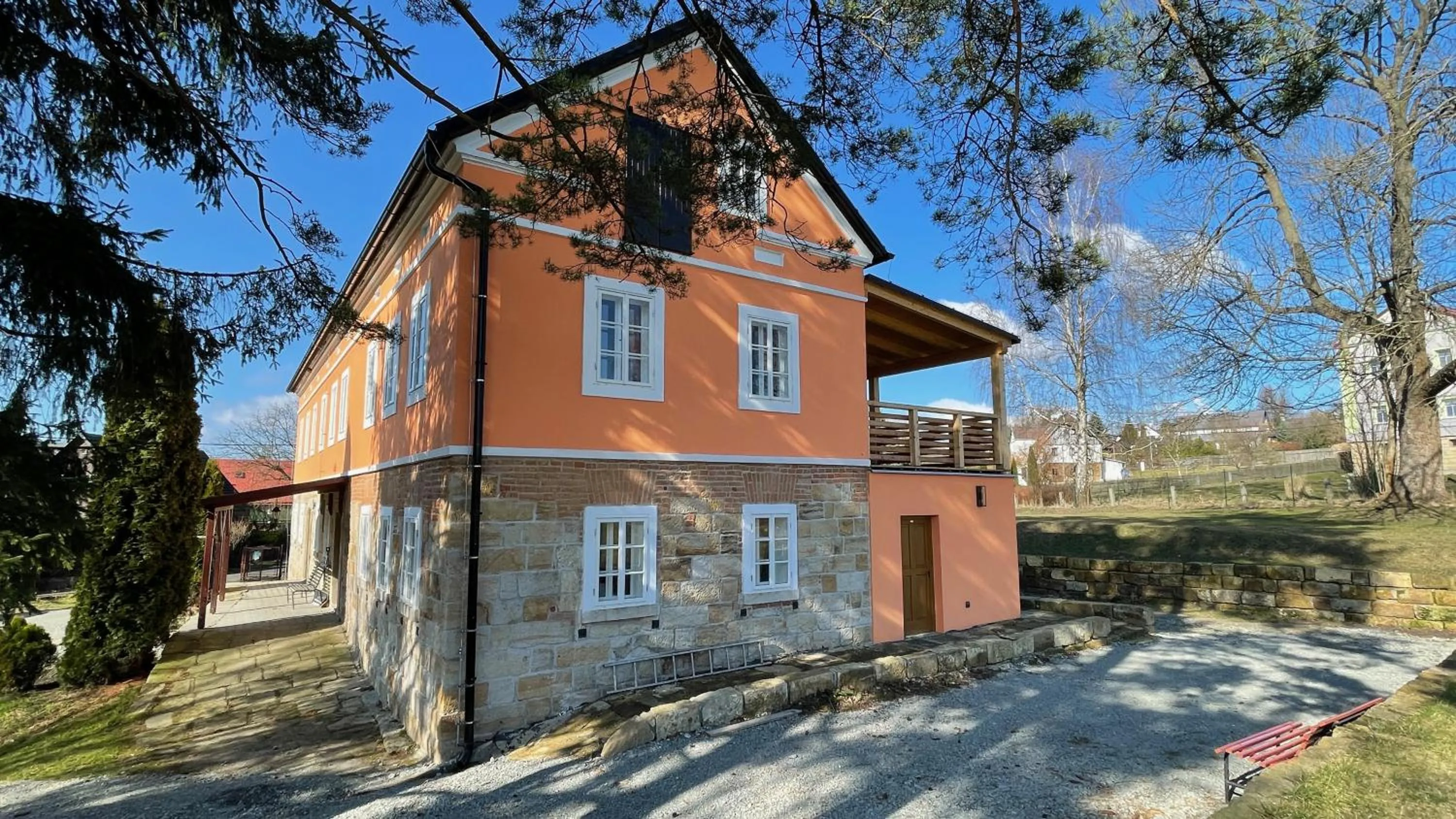 Property building in Penzion Pod Devítkou
