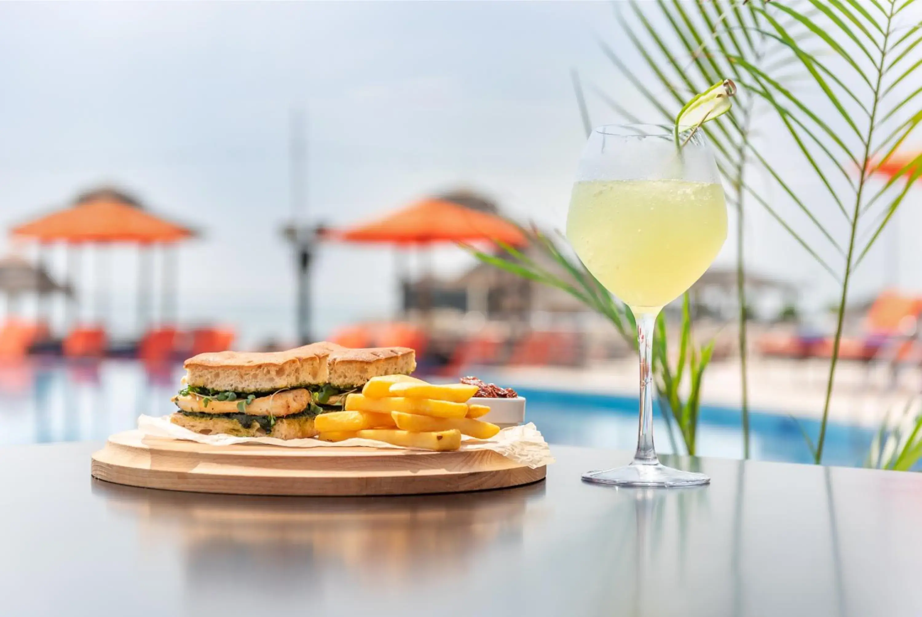 Food close-up in Al Maya Island & Resort Food close-up in Al Maya Island & Resort