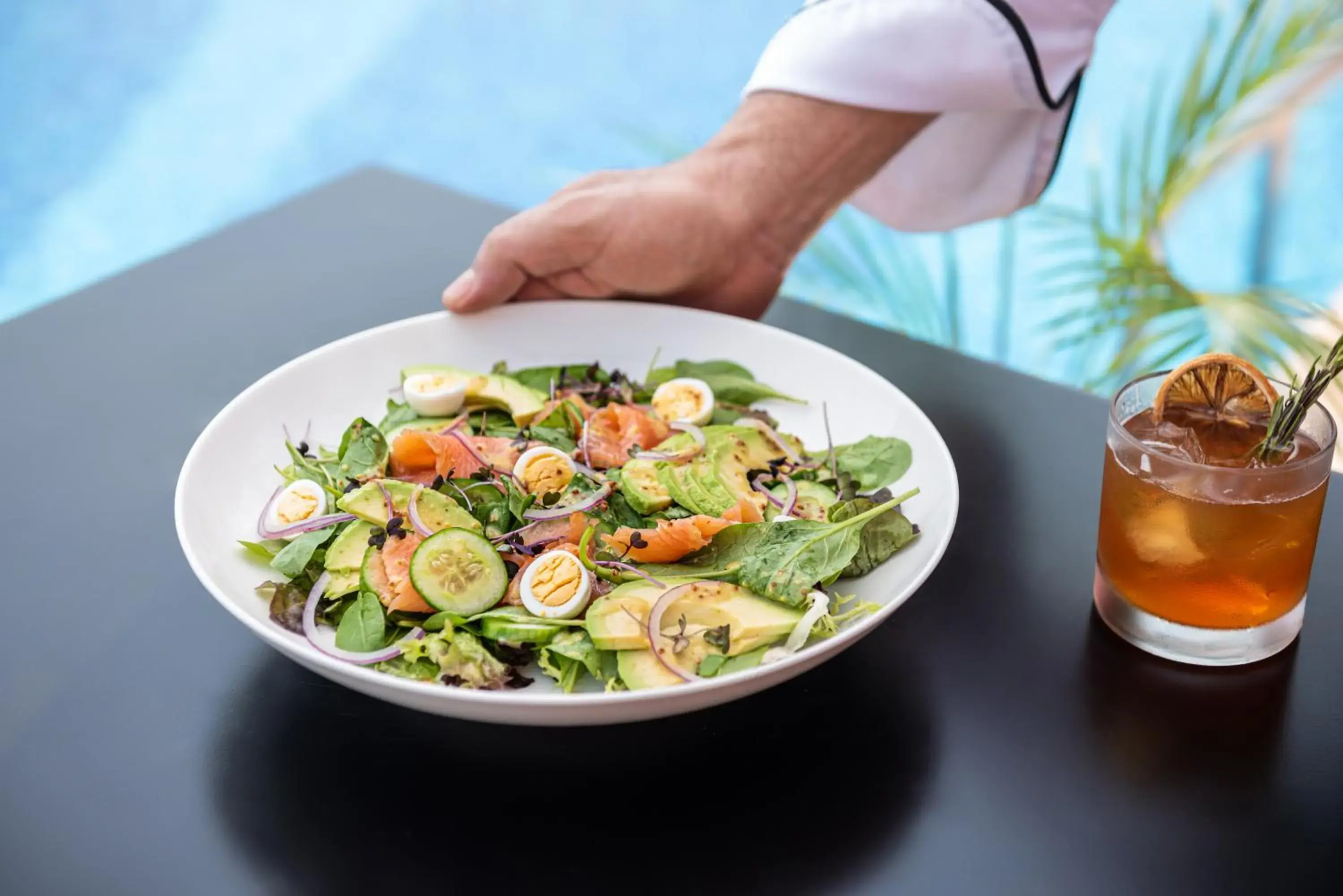 Food close-up in Al Maya Island & Resort Food close-up in Al Maya Island & Resort