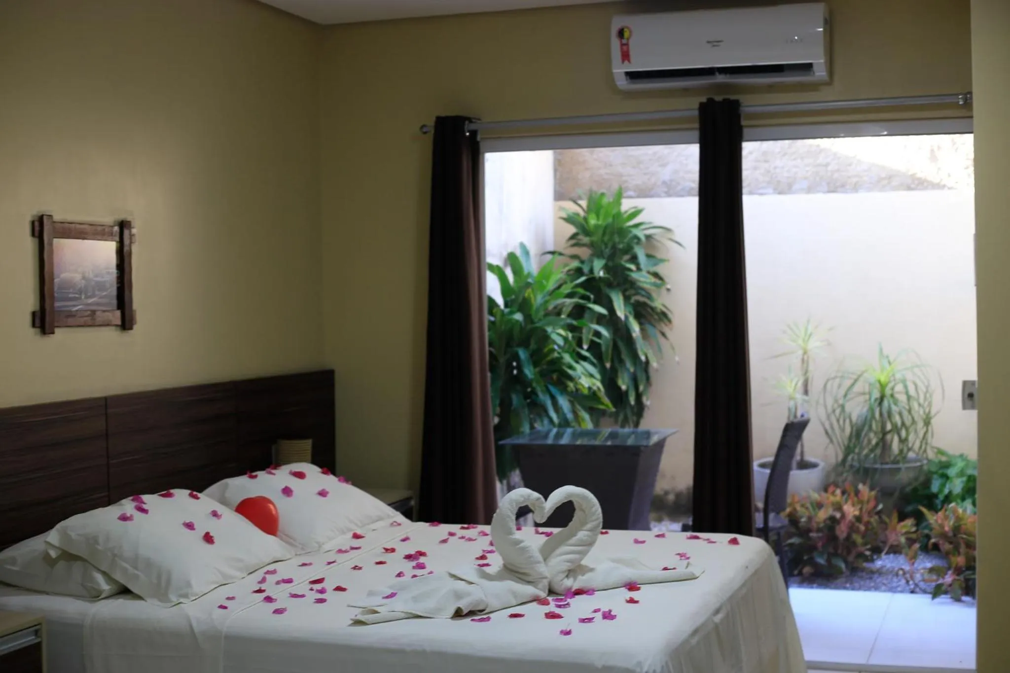 Bed in Pousada Bellissima Italia