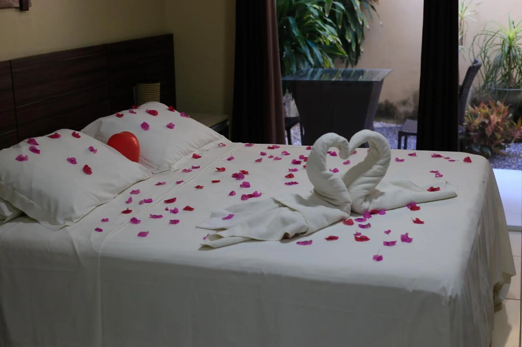 Bed in Pousada Bellissima Italia