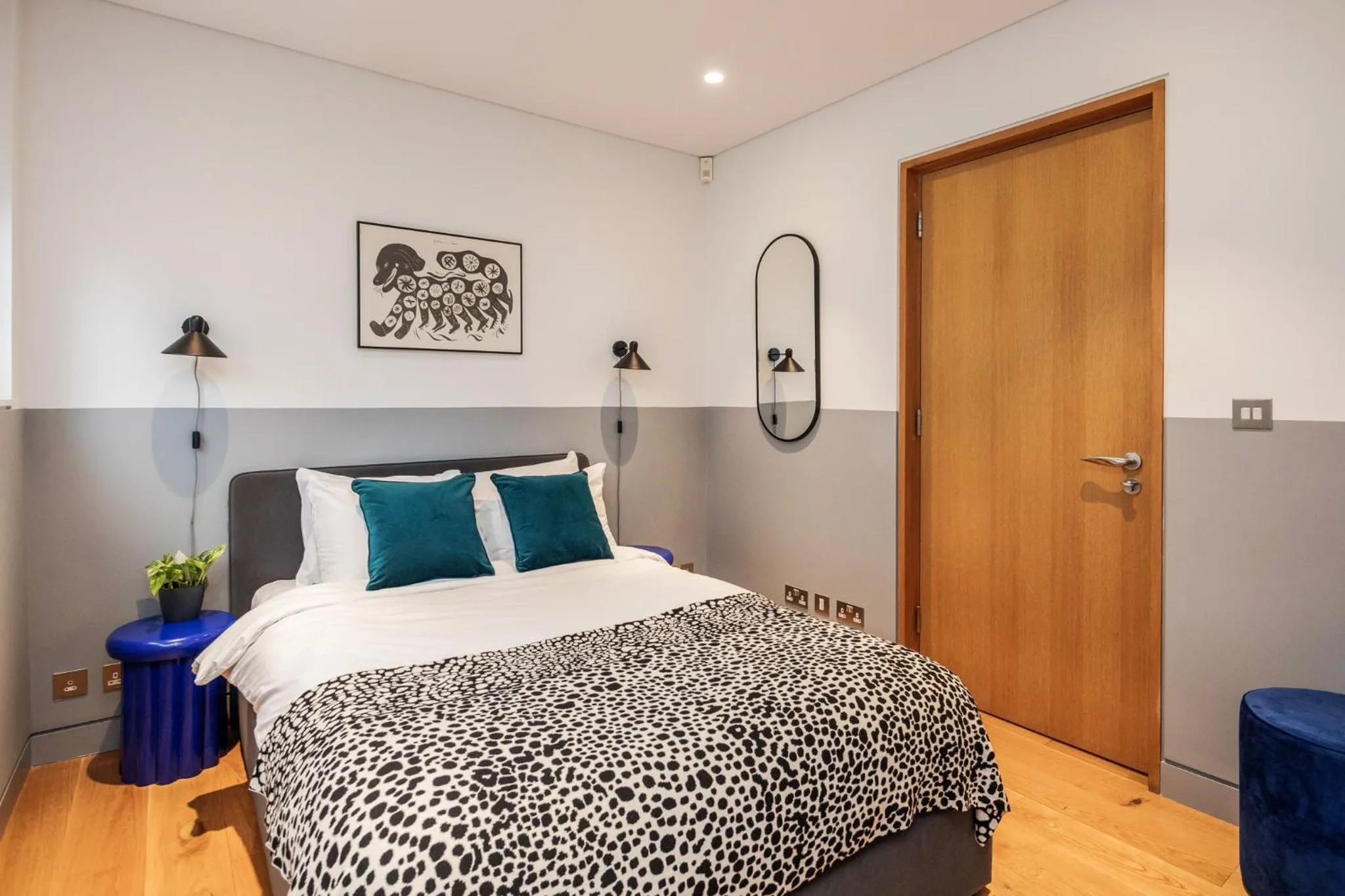 Bedroom, Bed in Stay Kula London - Holborn
