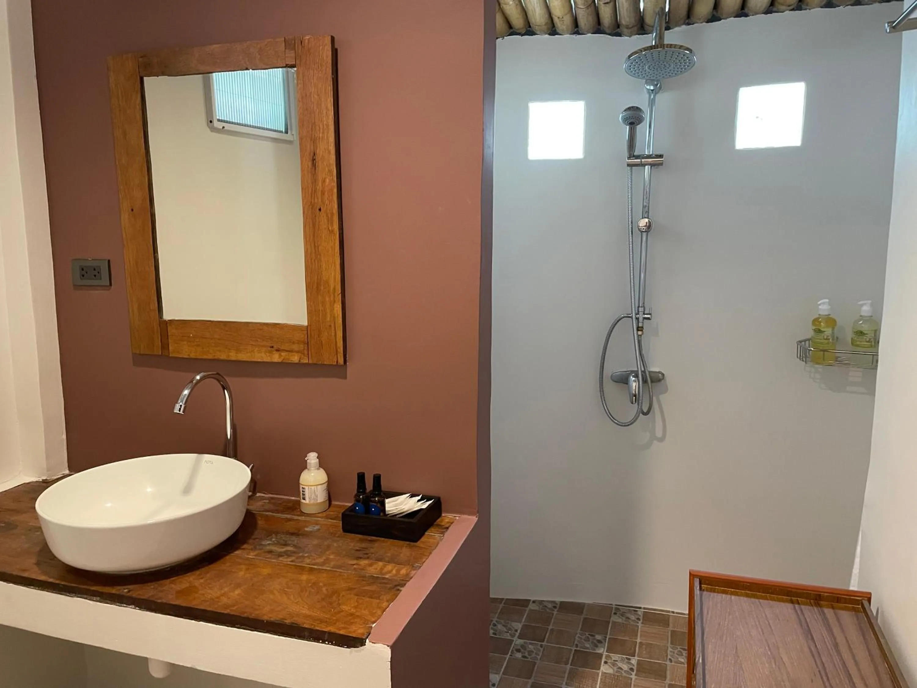 Shower in The Pace Phuket Boutique Resort