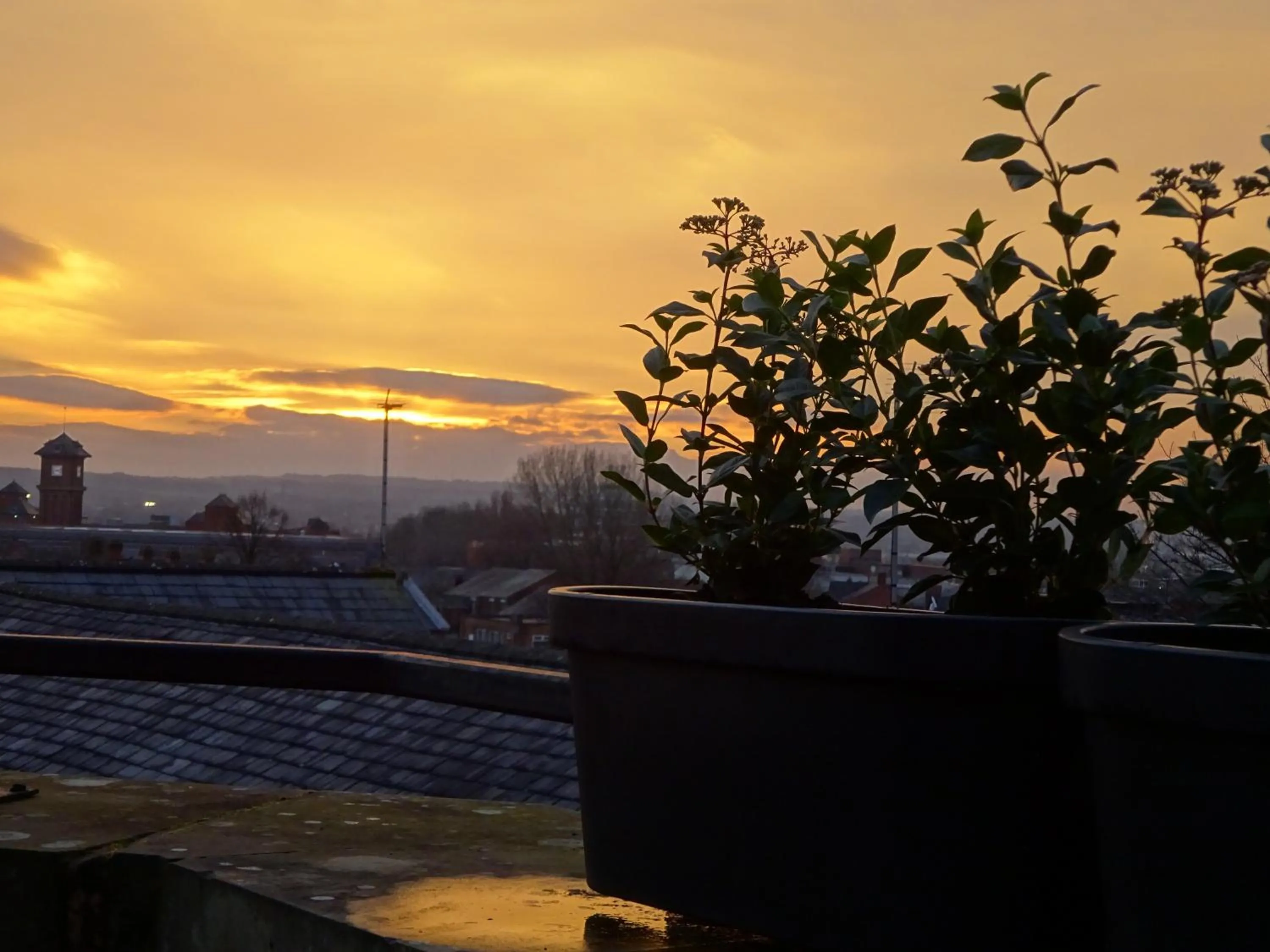 Balcony/Terrace in InstaLet Apartments I Wigan Central I Free Parking