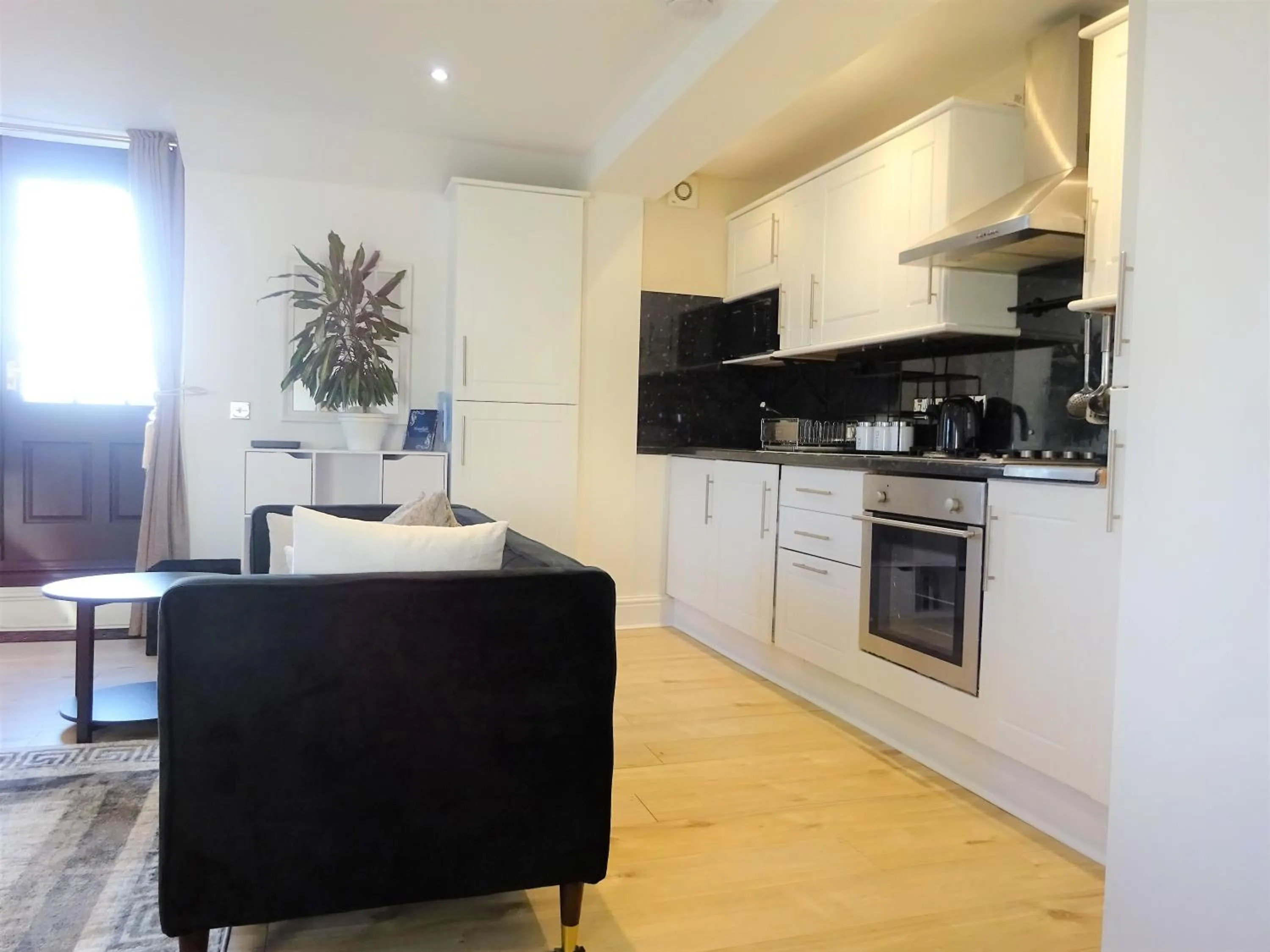 Kitchen or kitchenette in InstaLet Apartments I Wigan Central I Free Parking