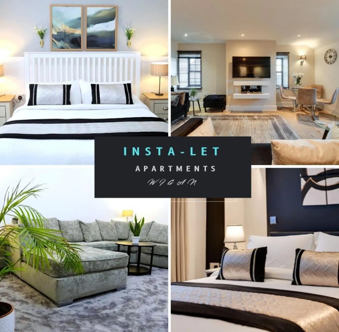 Bed in InstaLet Apartments I Wigan Central I Free Parking