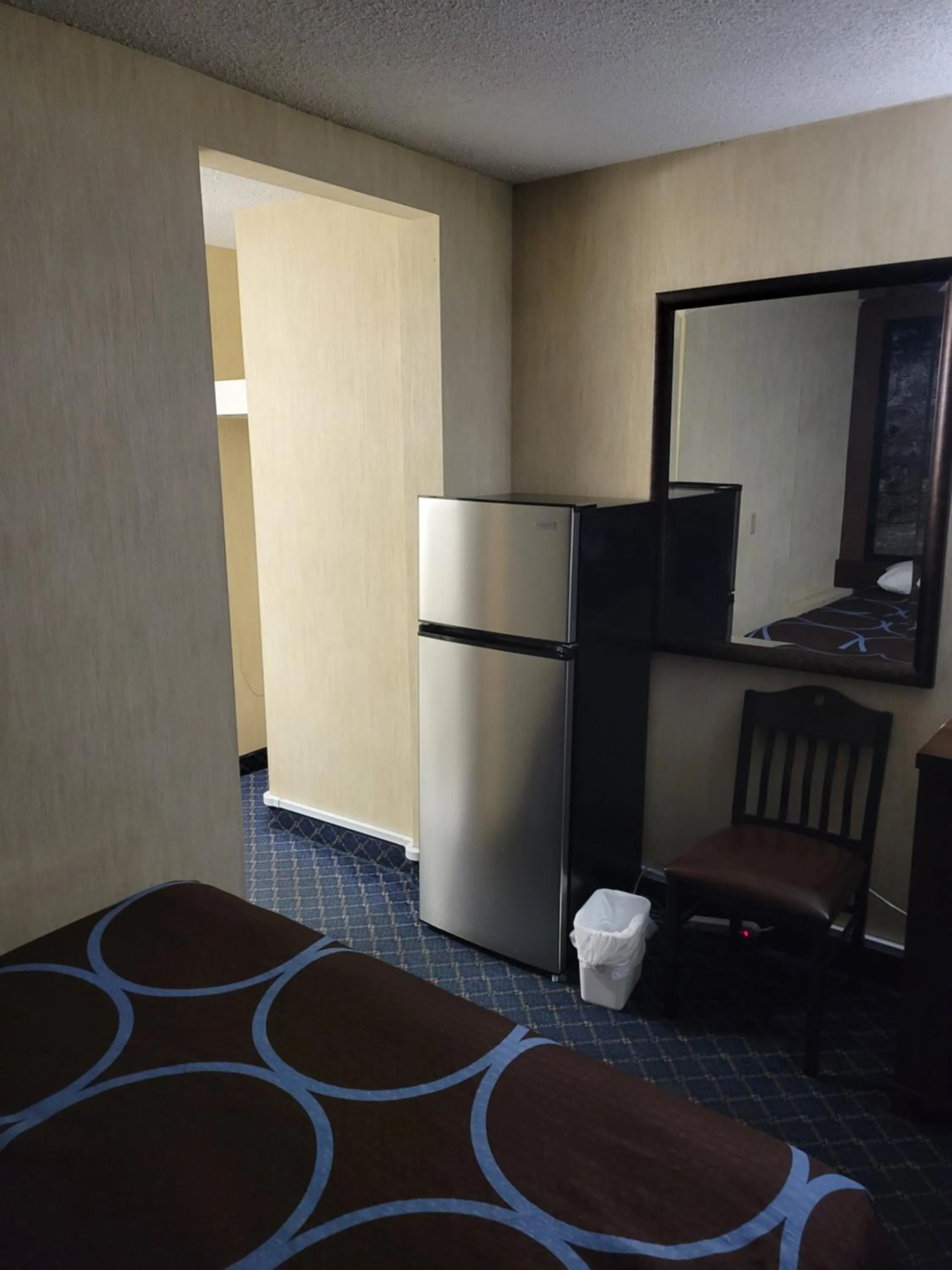 Bedroom in Super 8 North Red Deer