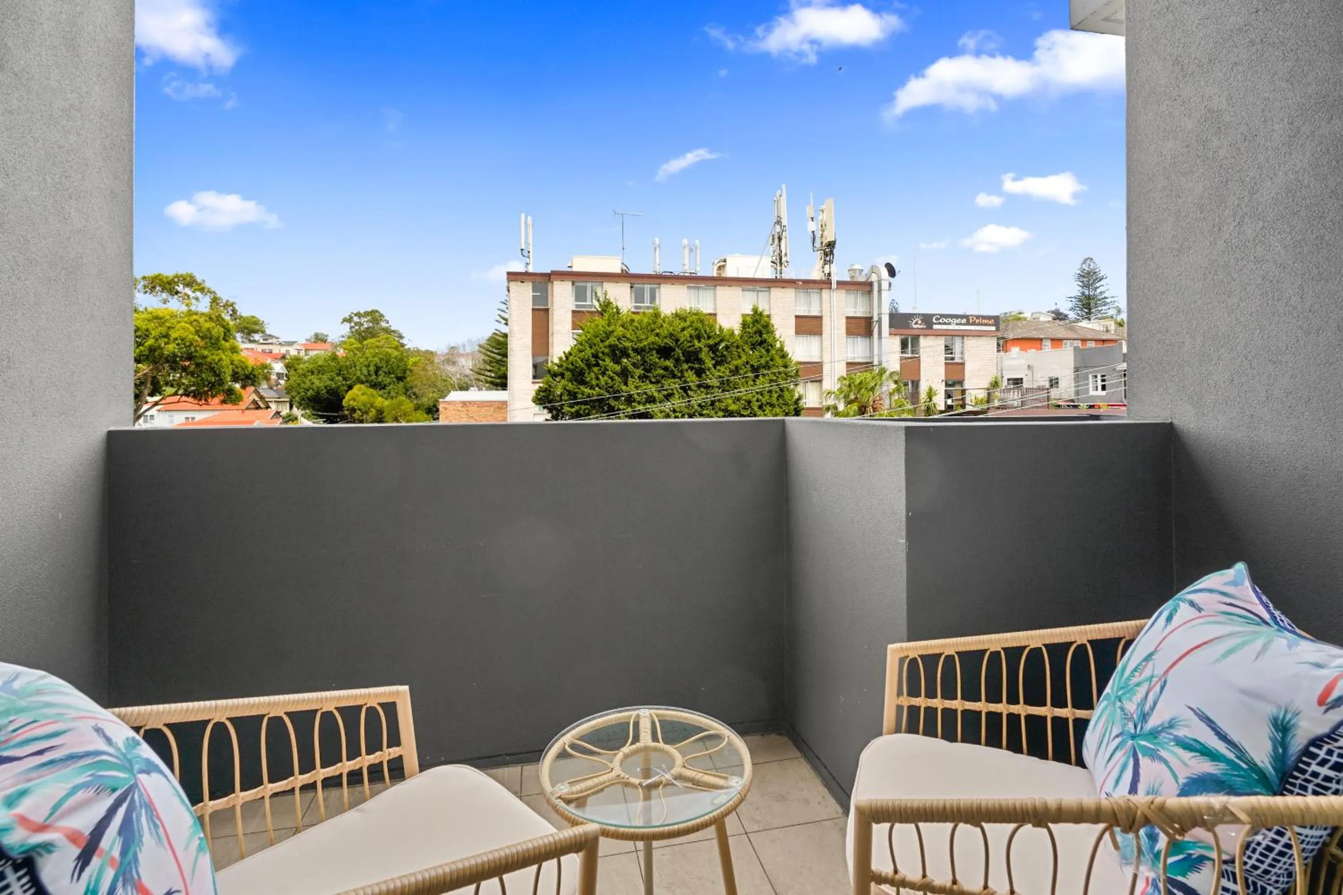 Balcony/Terrace in Coogee Studio Apartments