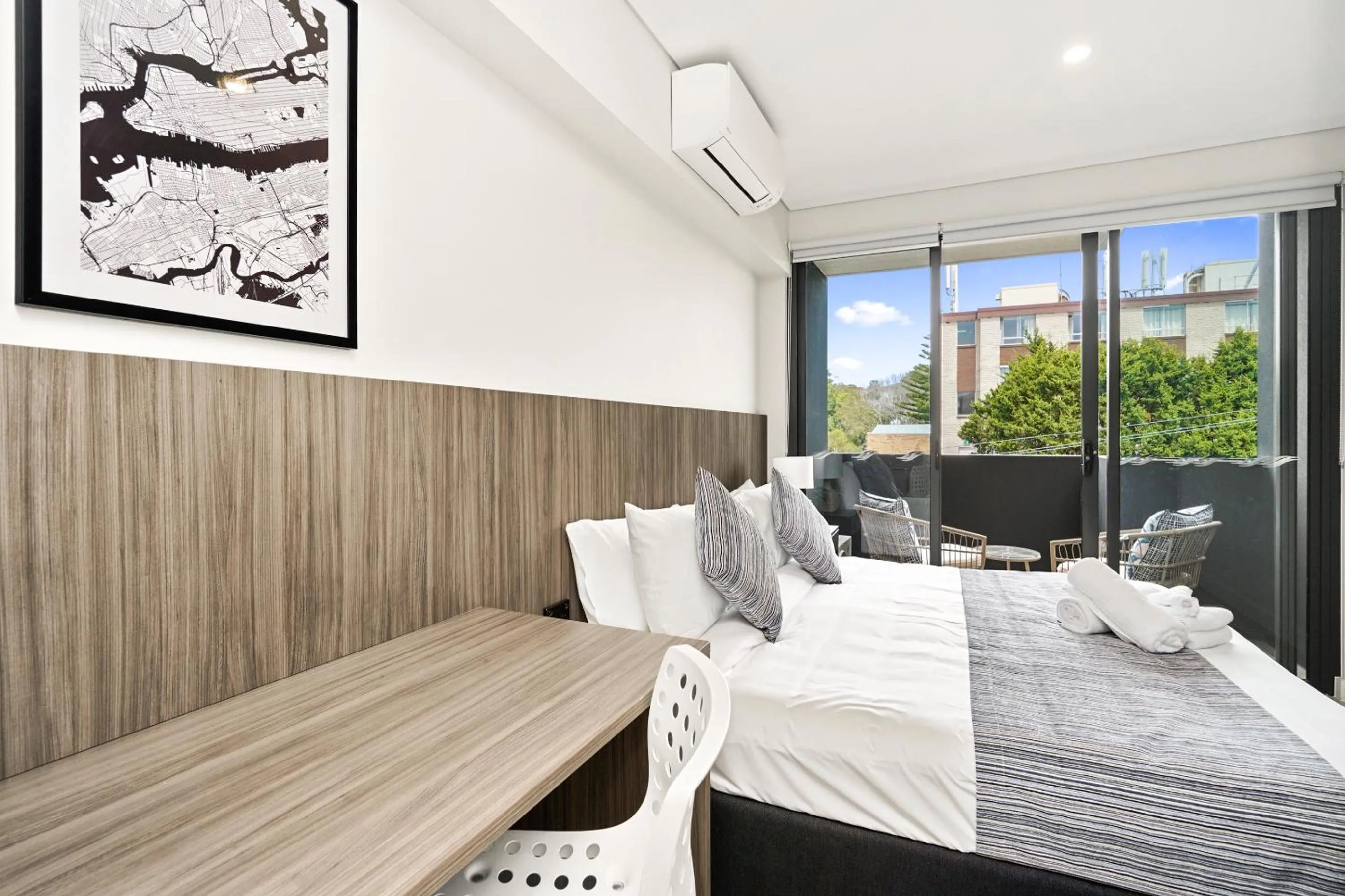 Photo of the whole room in Coogee Studio Apartments