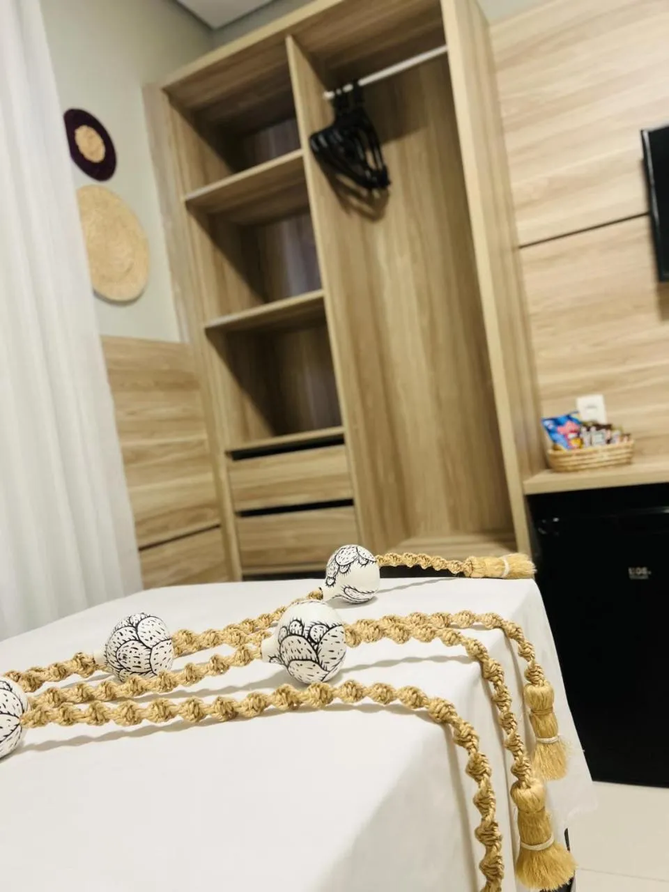 Decorative detail, Bed in Paraiso Beach Hotel