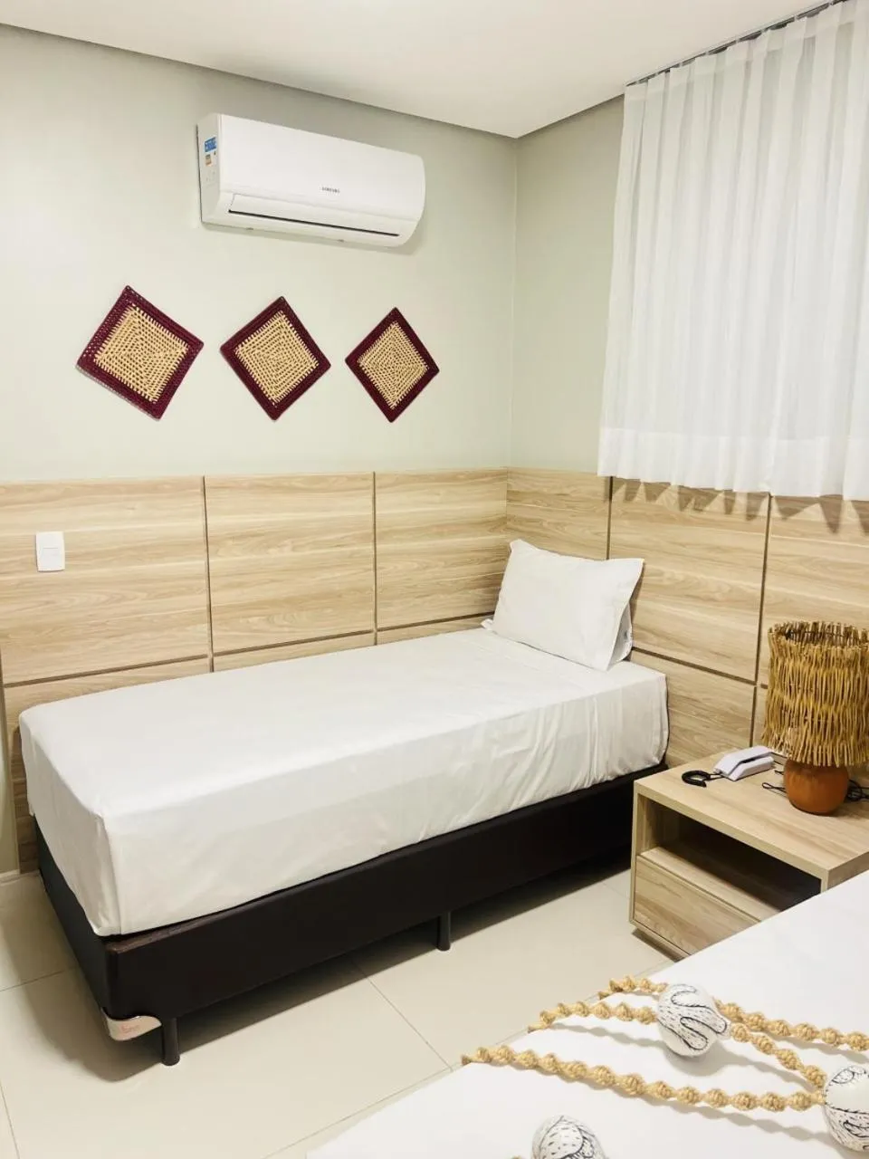 Decorative detail, Bed in Paraiso Beach Hotel