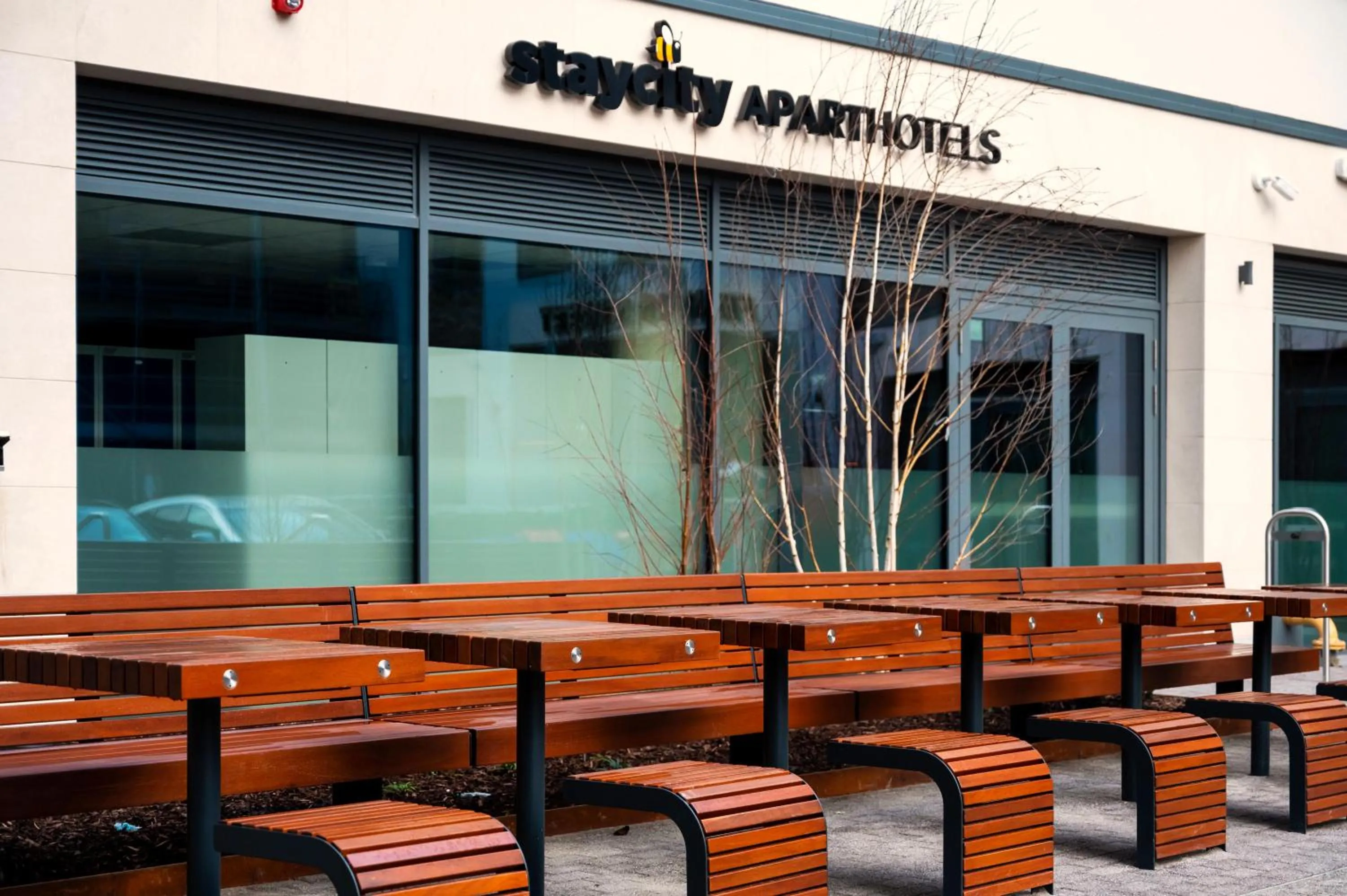 Seating area in Staycity Aparthotels Dublin Tivoli