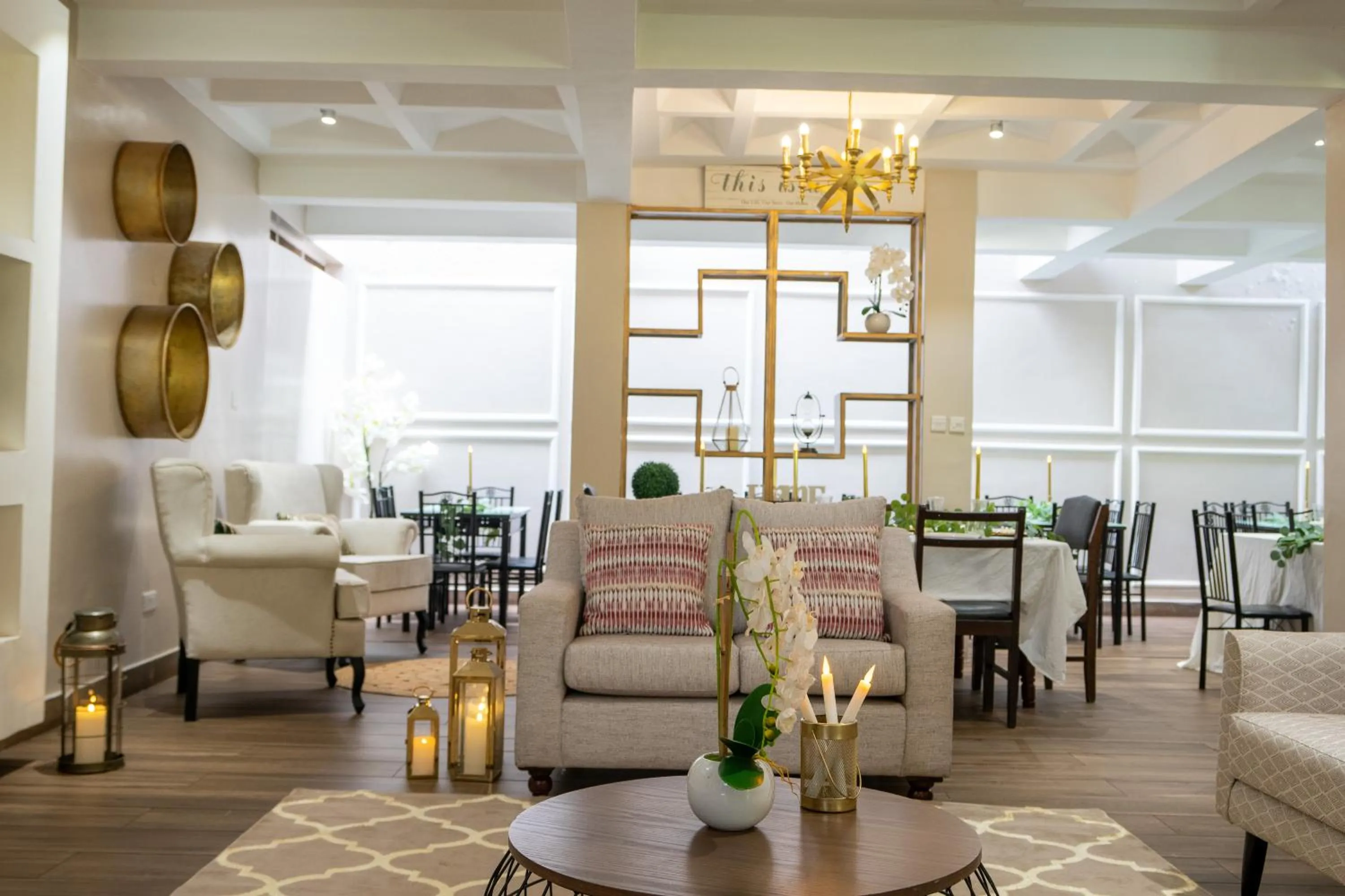 Seating area in 41 Haven