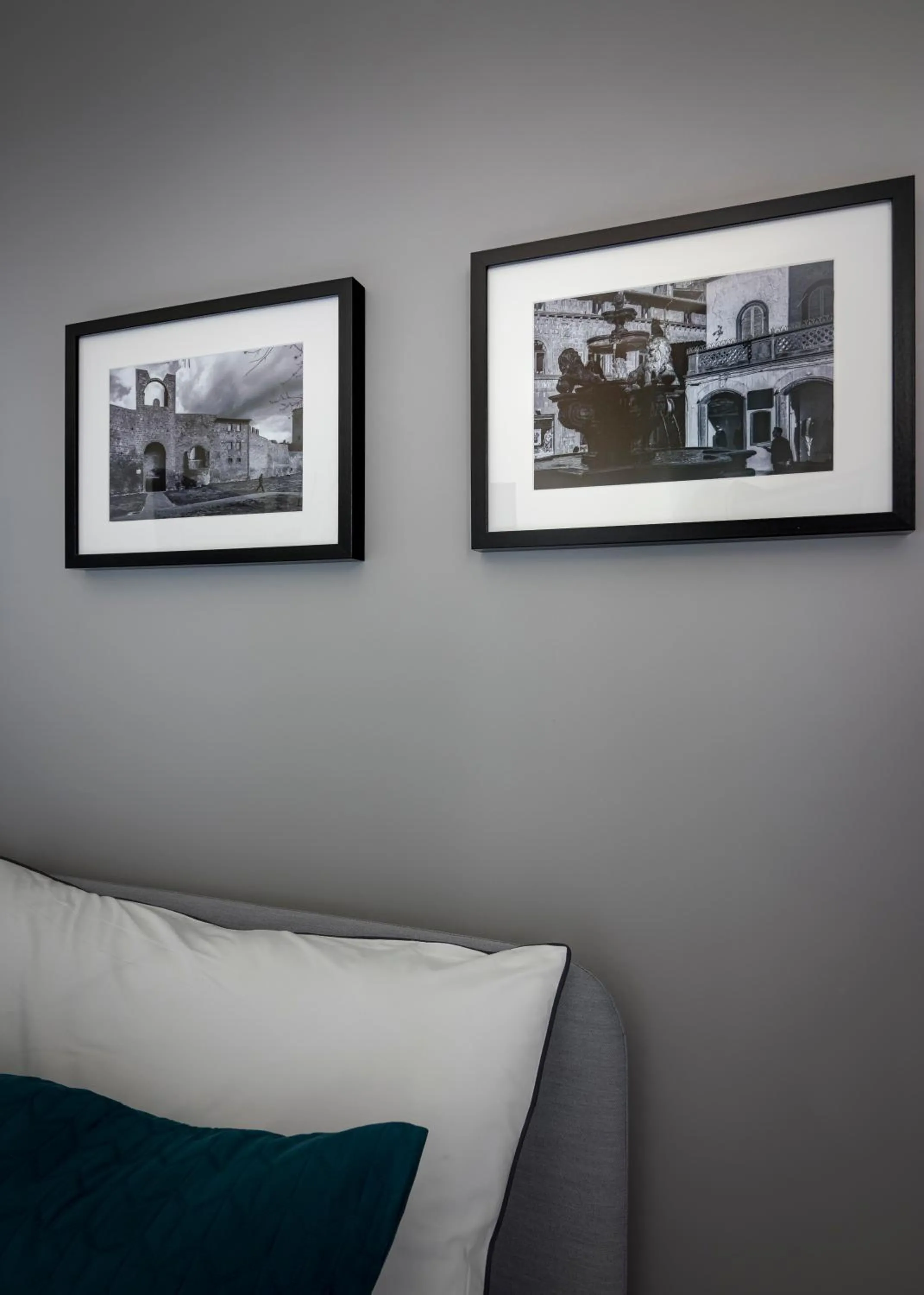 Decorative detail, Bed in Alloggio San Gemini