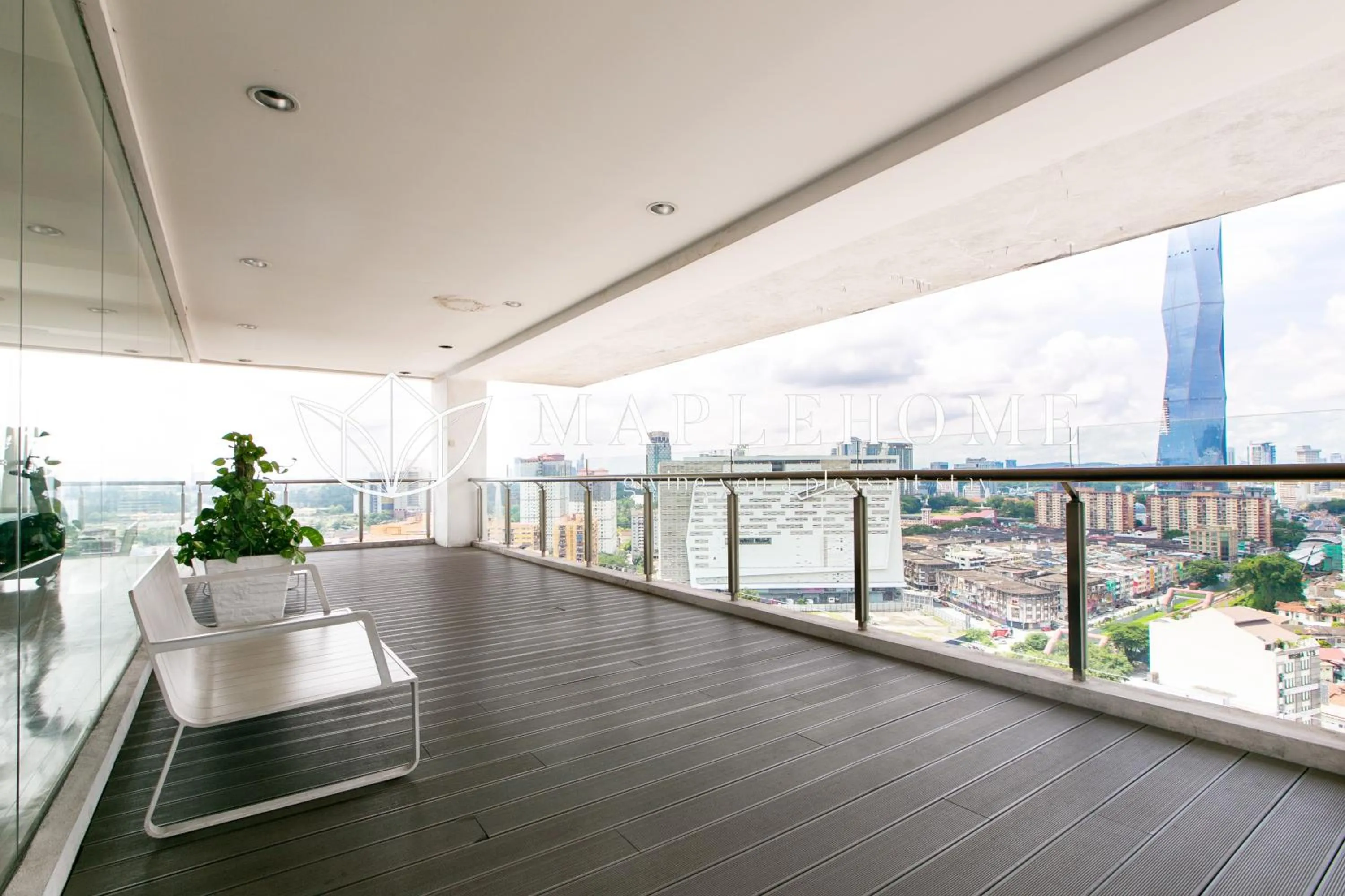 Balcony/Terrace in D'Majestic Premier Suites Kuala Lumpur