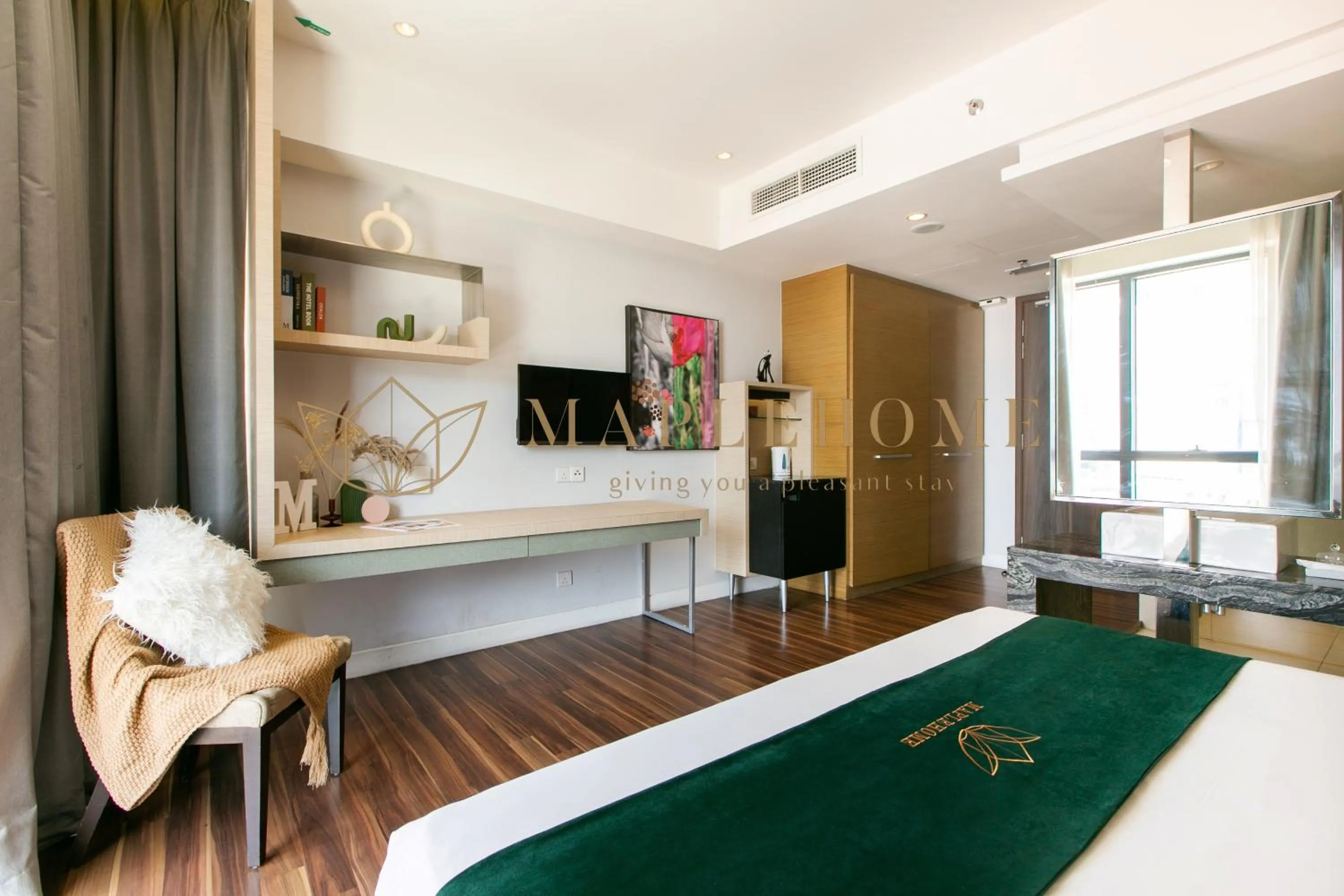 TV and multimedia, Bed in D'Majestic Premier Suites Kuala Lumpur