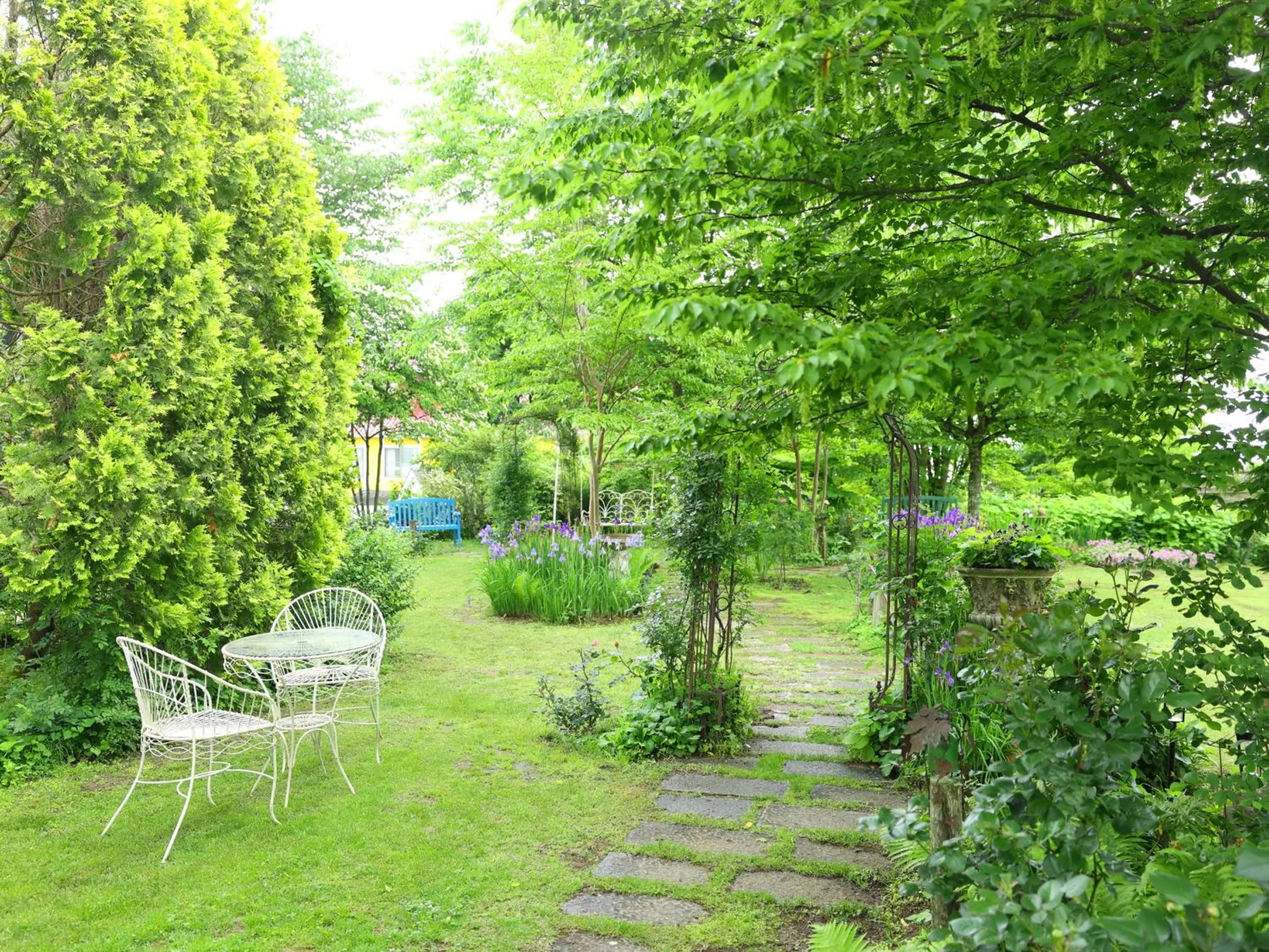 Garden in Petit Hotel & Restaurant Old Age