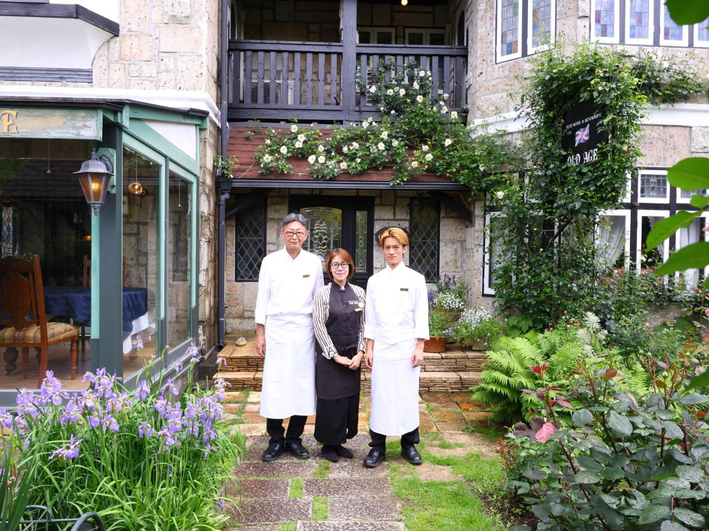 Staff in Petit Hotel & Restaurant Old Age