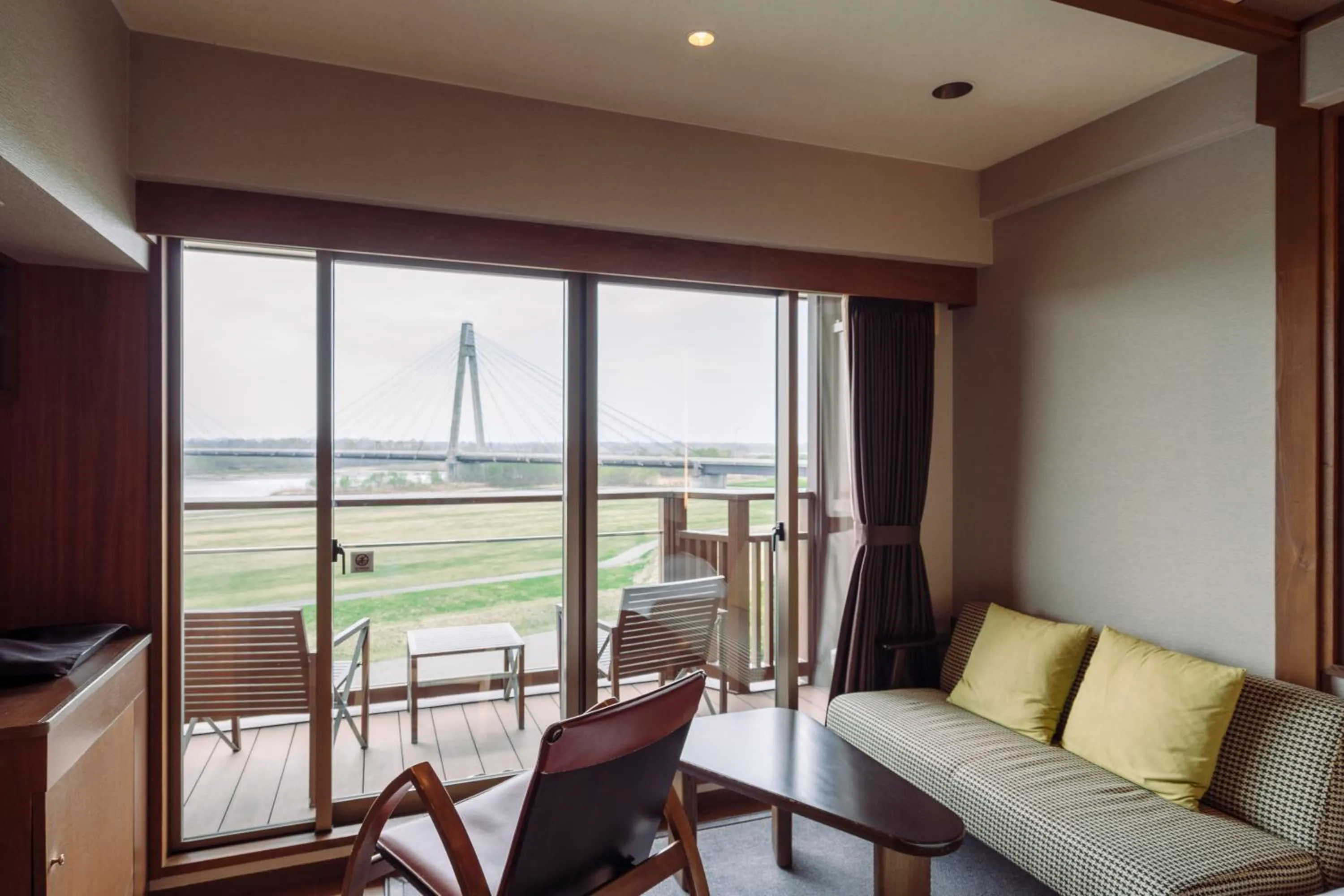 Living room in Tokachigawa Onsen Daiichi Hotel