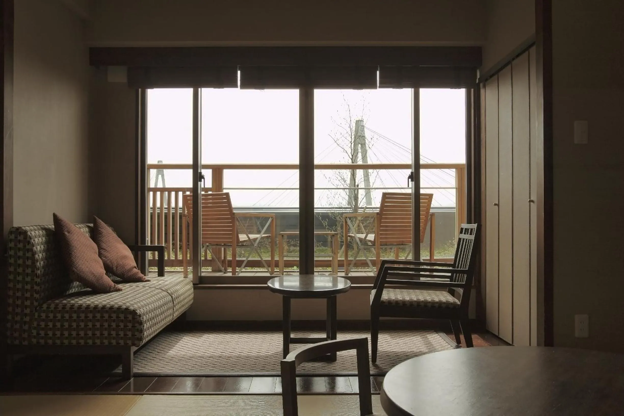 Balcony/Terrace in Tokachigawa Onsen Daiichi Hotel