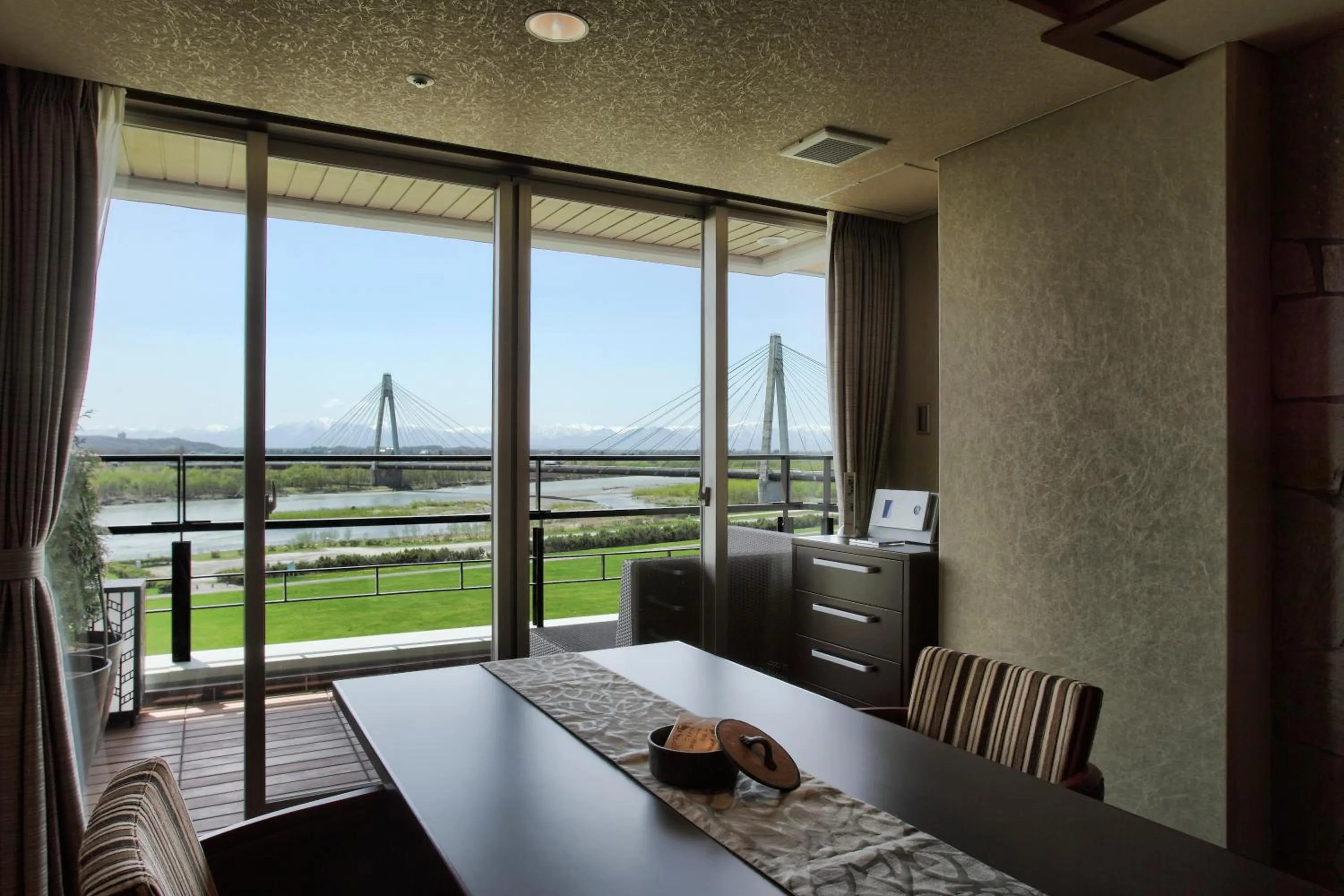 Living room in Tokachigawa Onsen Daiichi Hotel