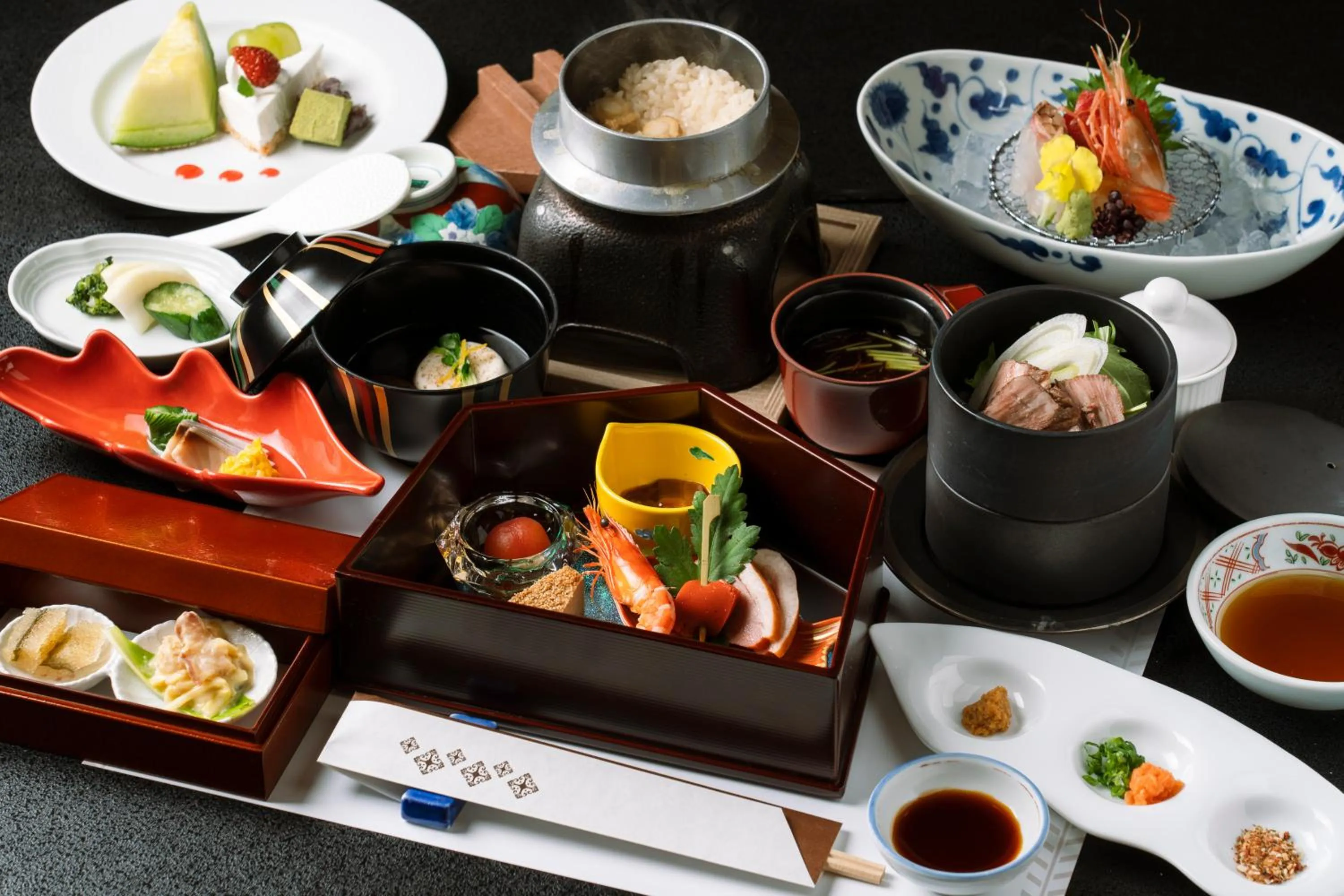 Dinner in Tokachigawa Onsen Daiichi Hotel