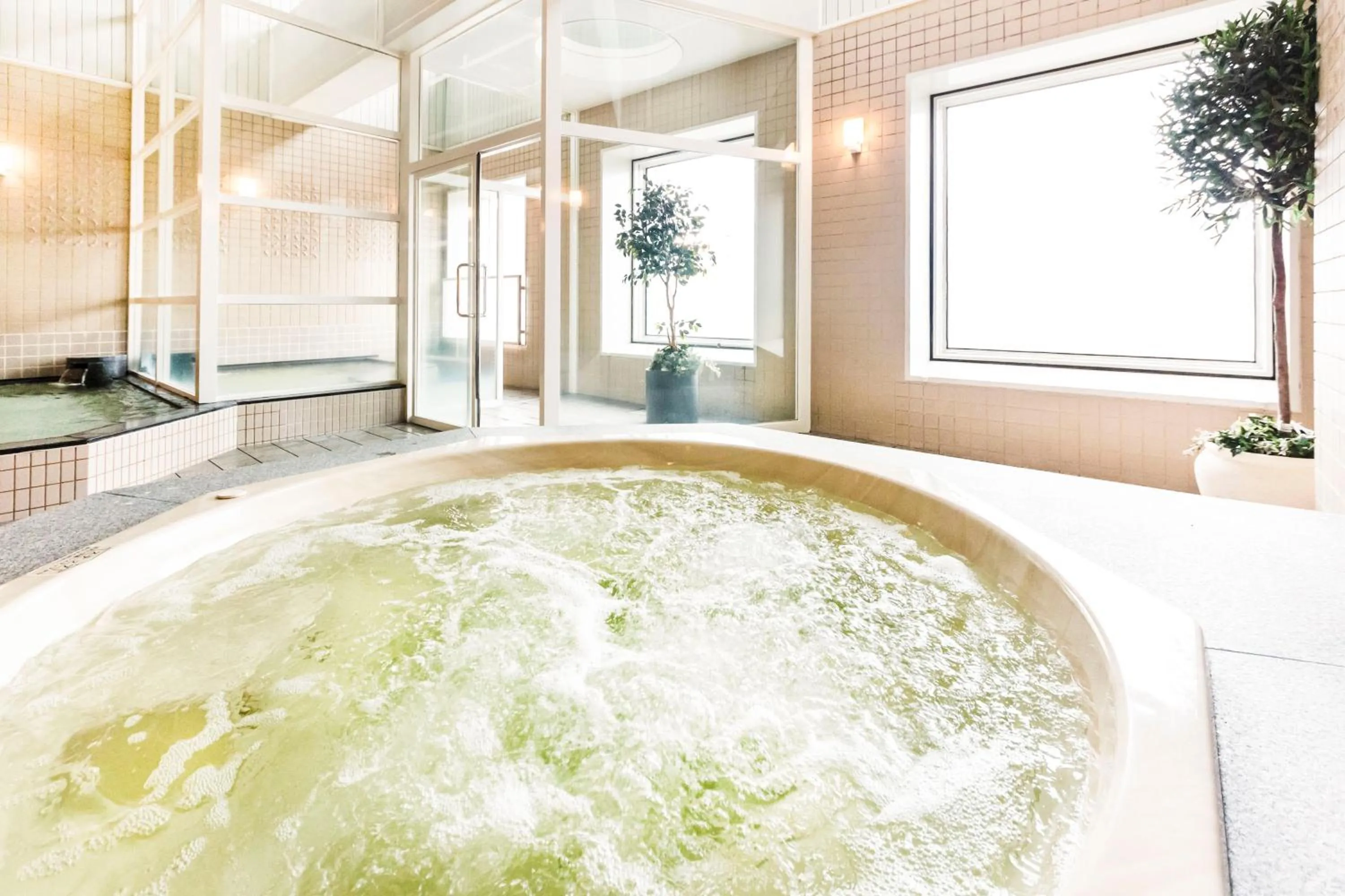 Hot Spring Bath in Hotel Hanshin Osaka