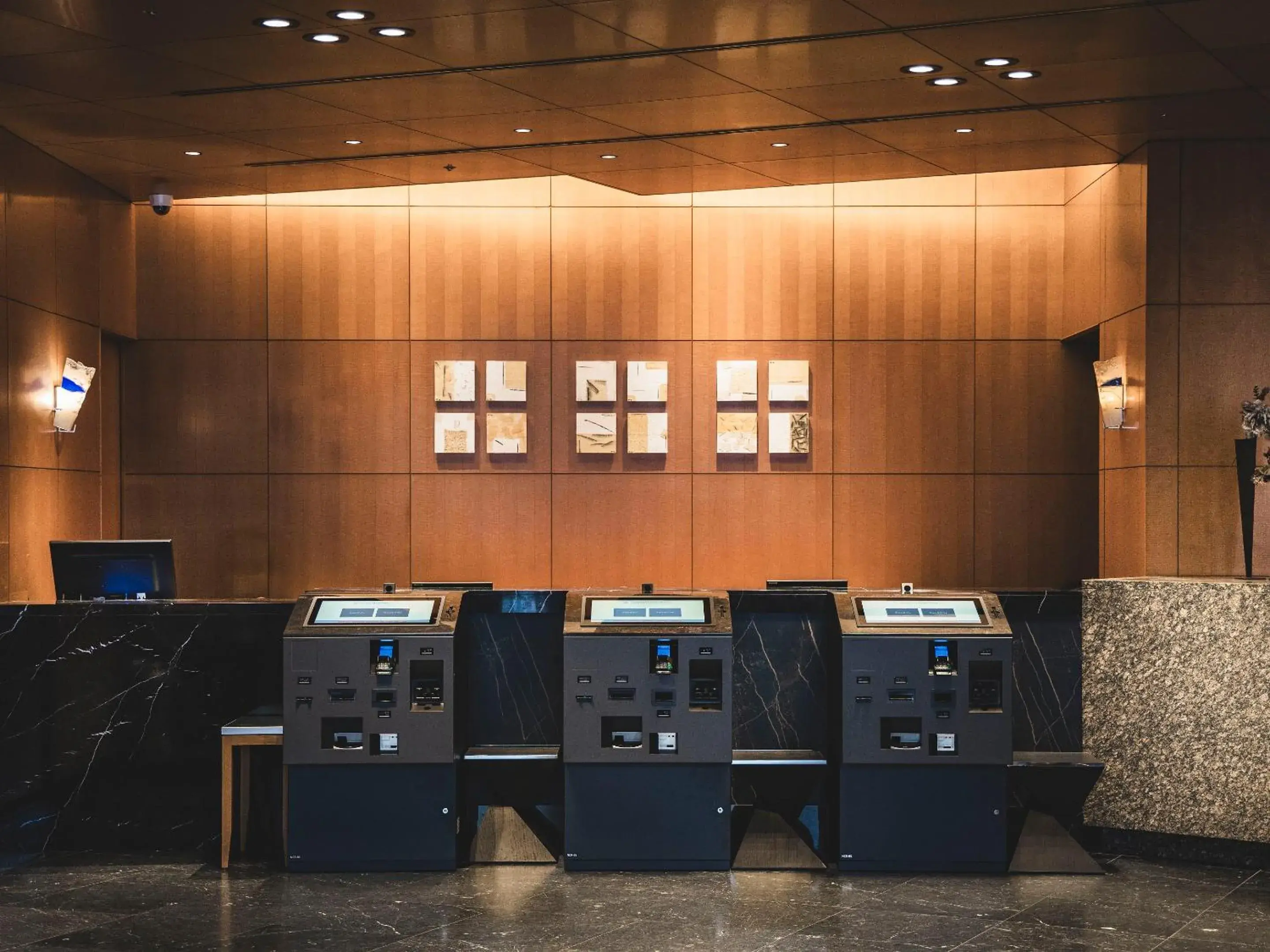 Lobby or reception in Hotel Hanshin Osaka Lobby or reception in Hotel Hanshin Osaka