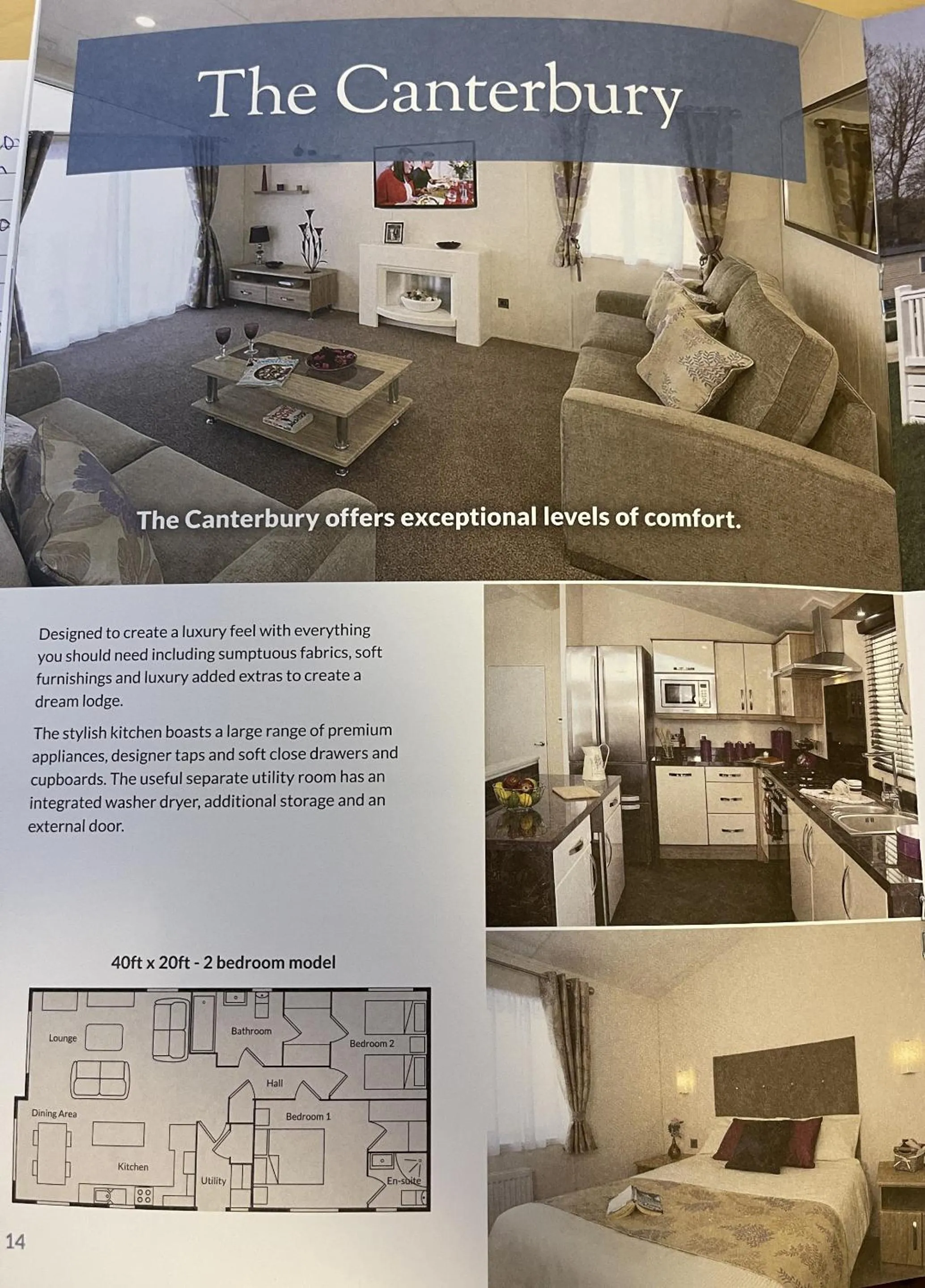 Living room in Romney Lodge