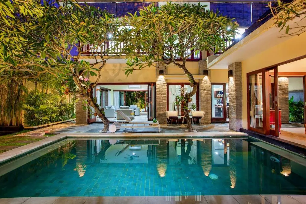 Swimming pool in Tiga Samudra Villa