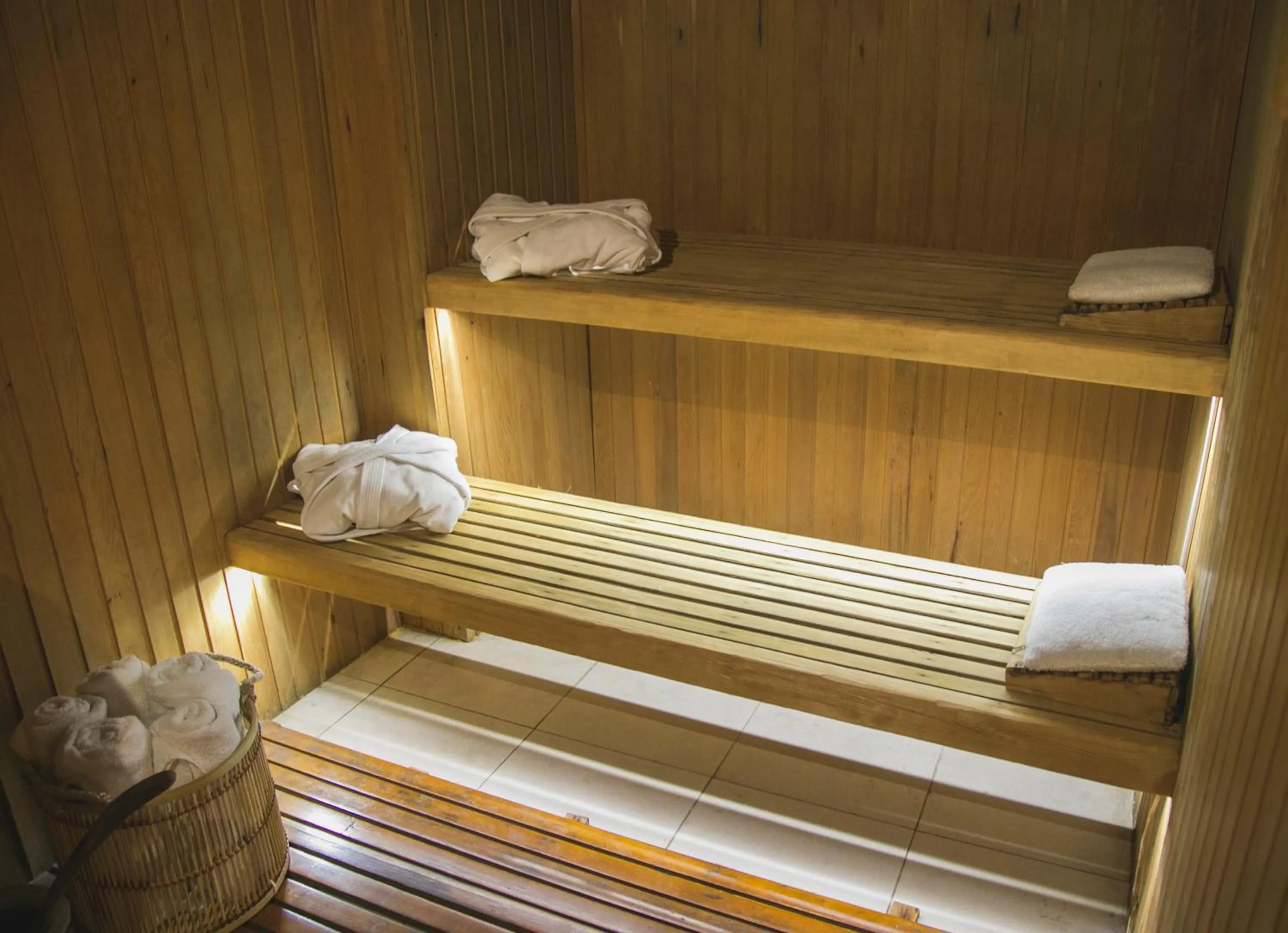 Sauna in Garden Park Hotel
