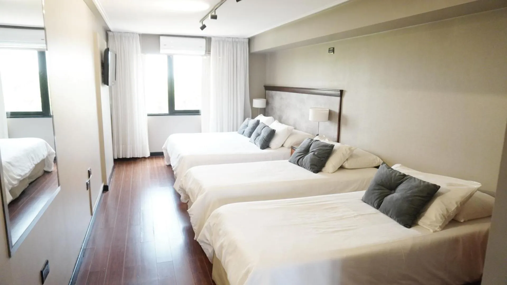 Bed in Garden Park Hotel