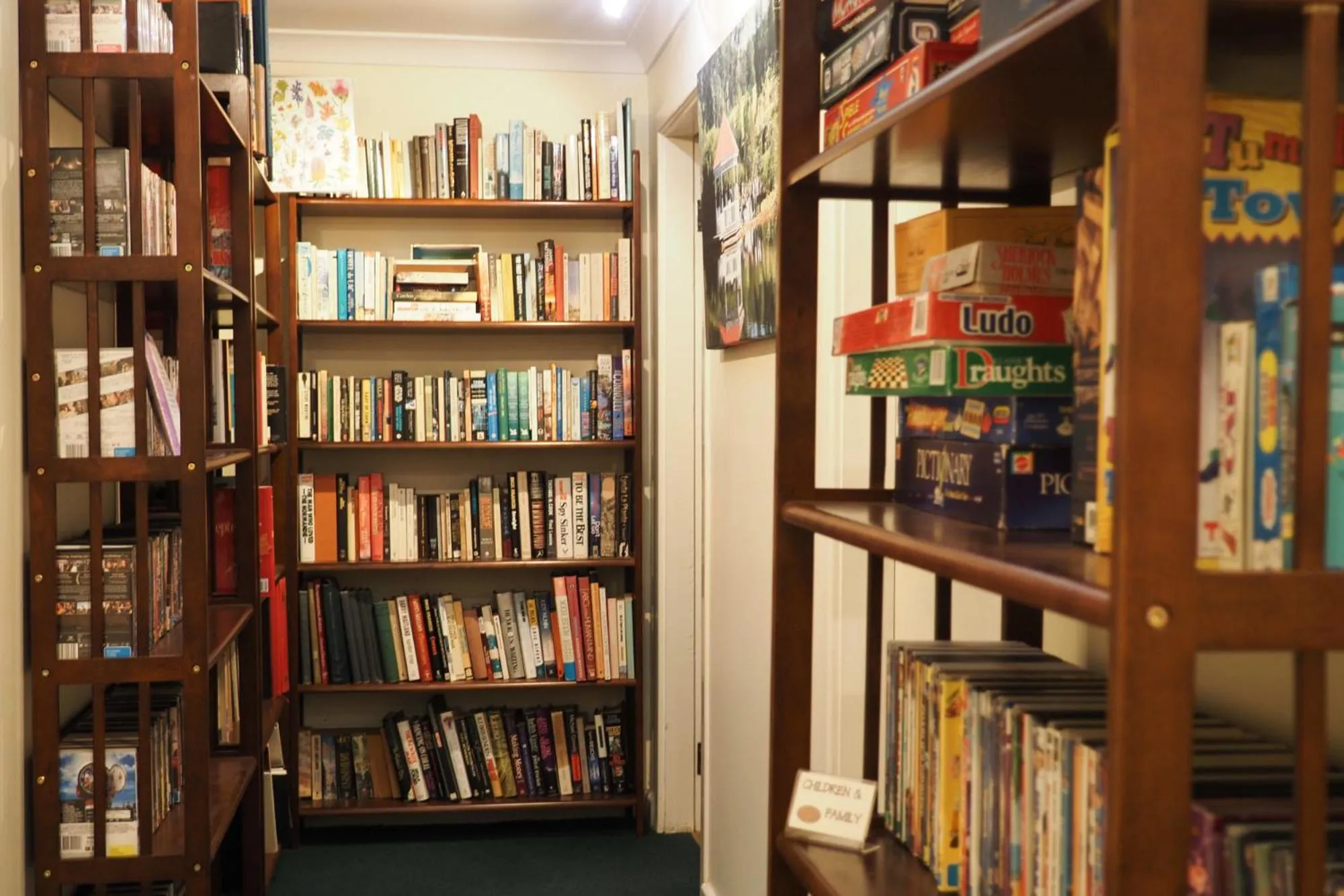 Library in Forest Lodge Resort