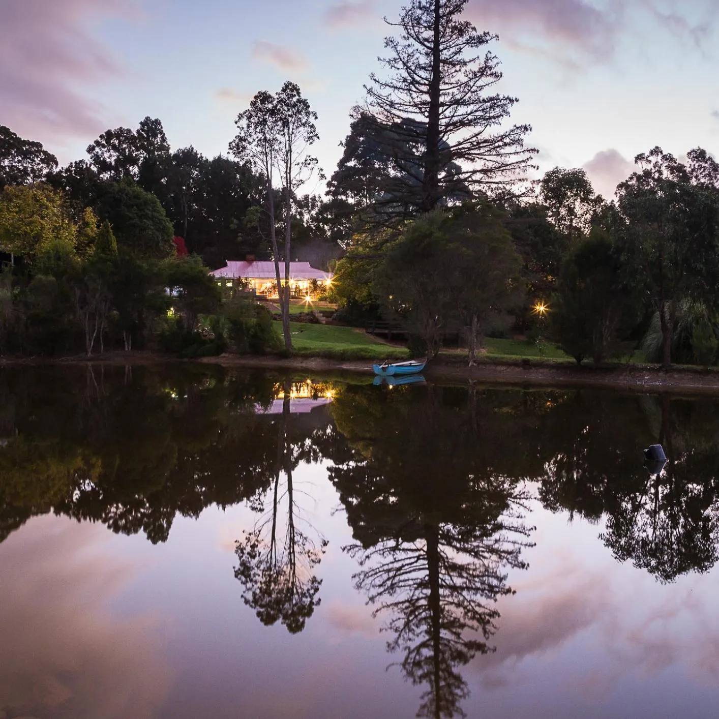 Lake view in Forest Lodge Resort