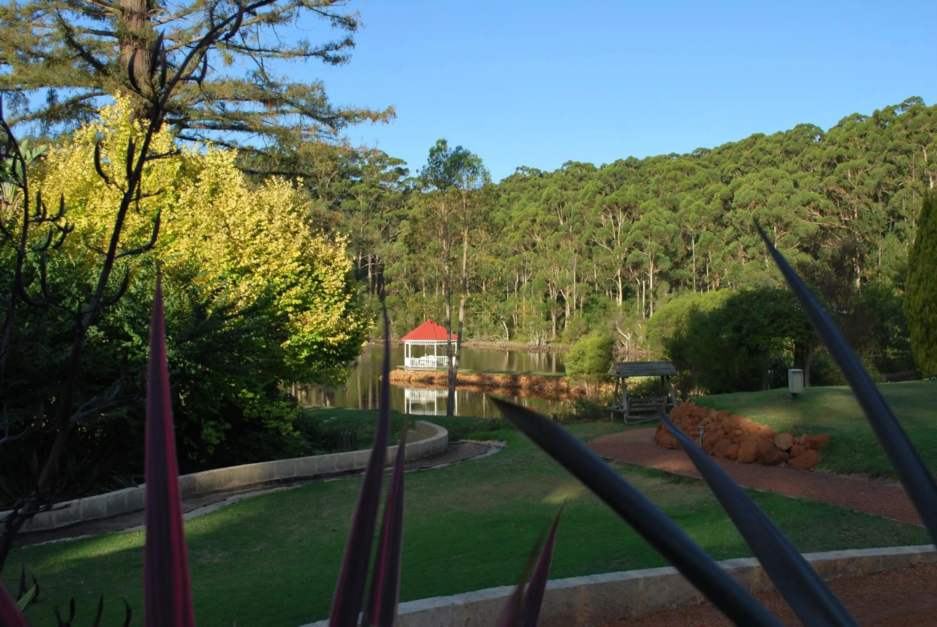Decorative detail in Forest Lodge Resort