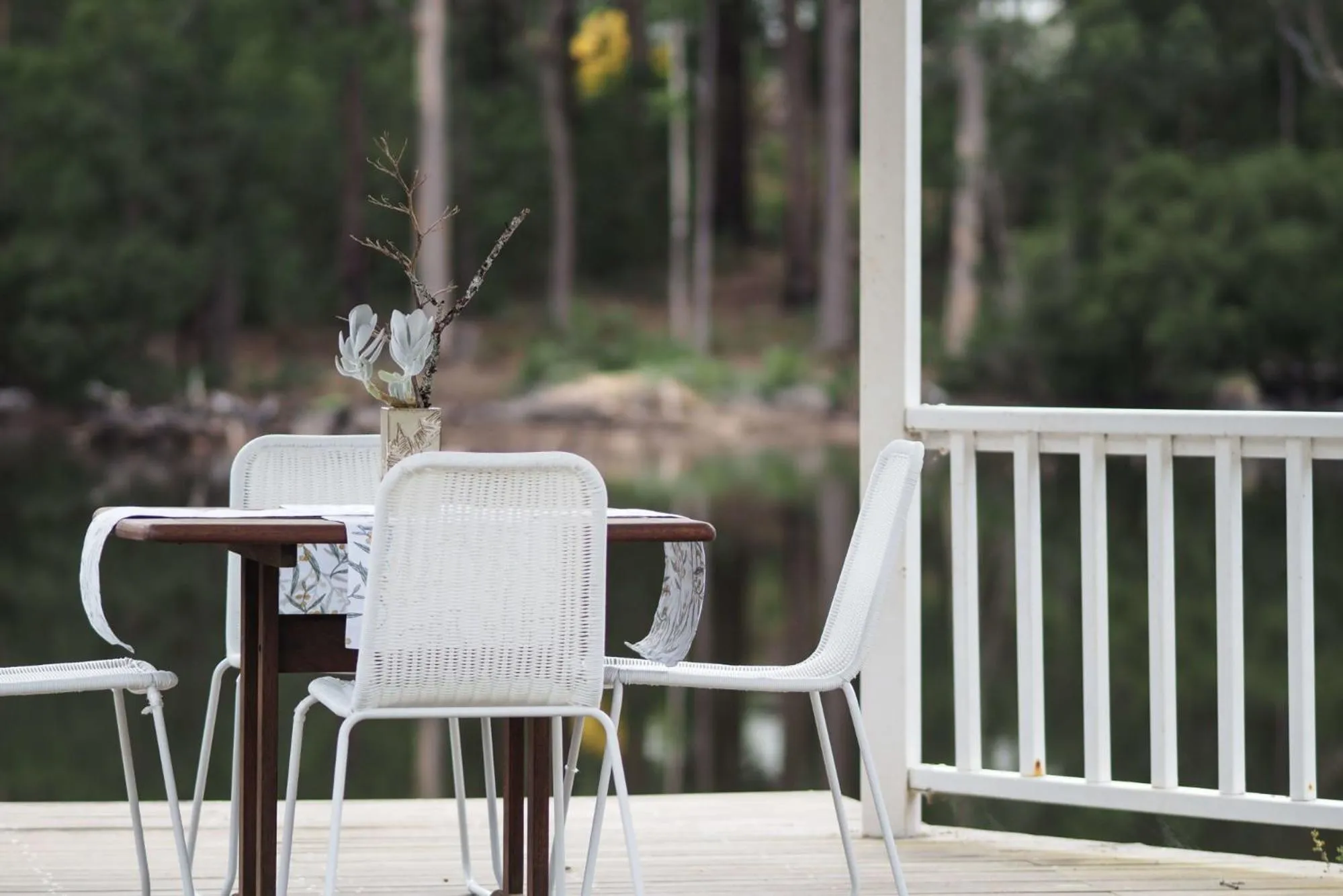 Patio in Forest Lodge Resort