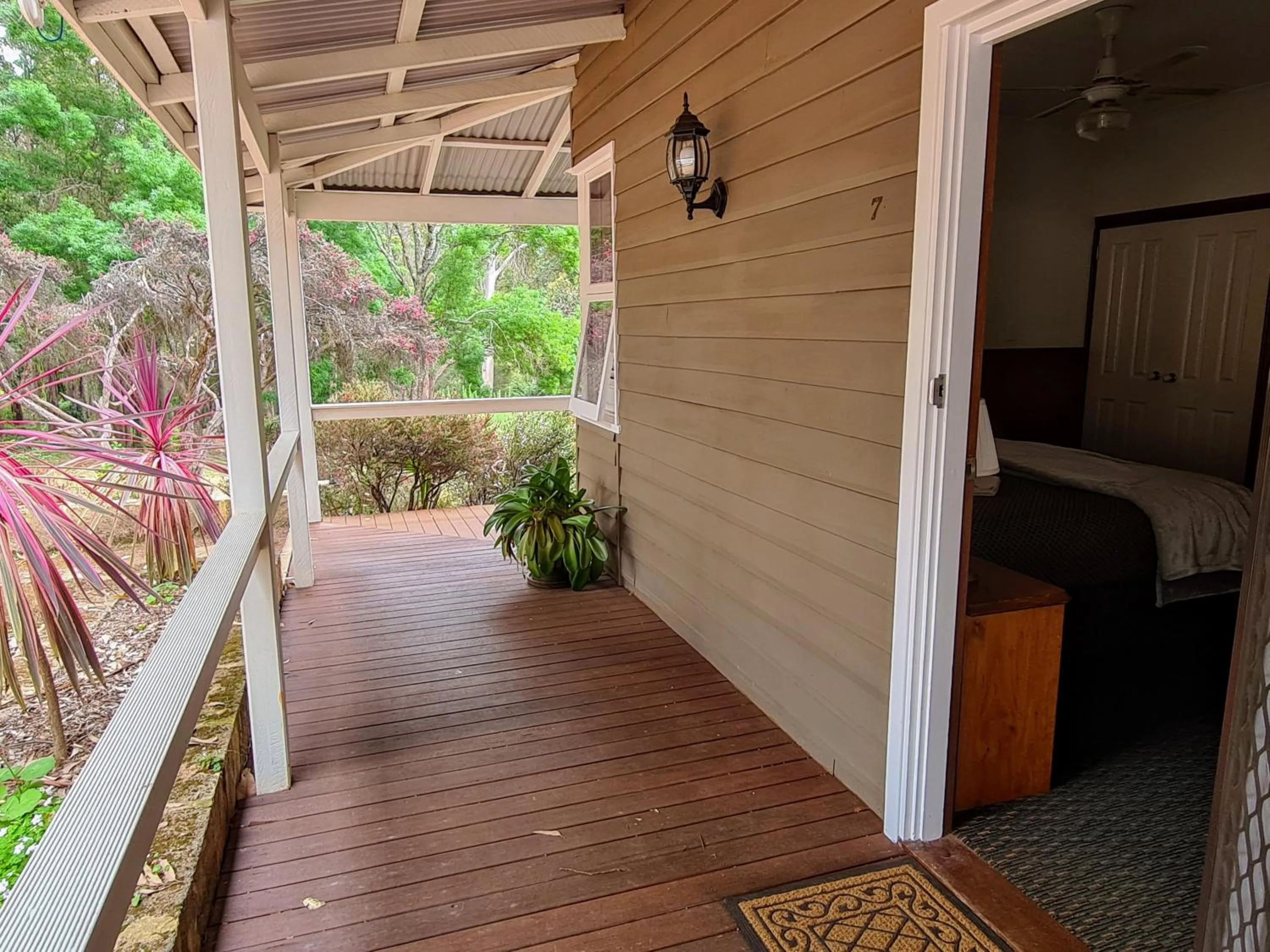 Patio in Forest Lodge Resort