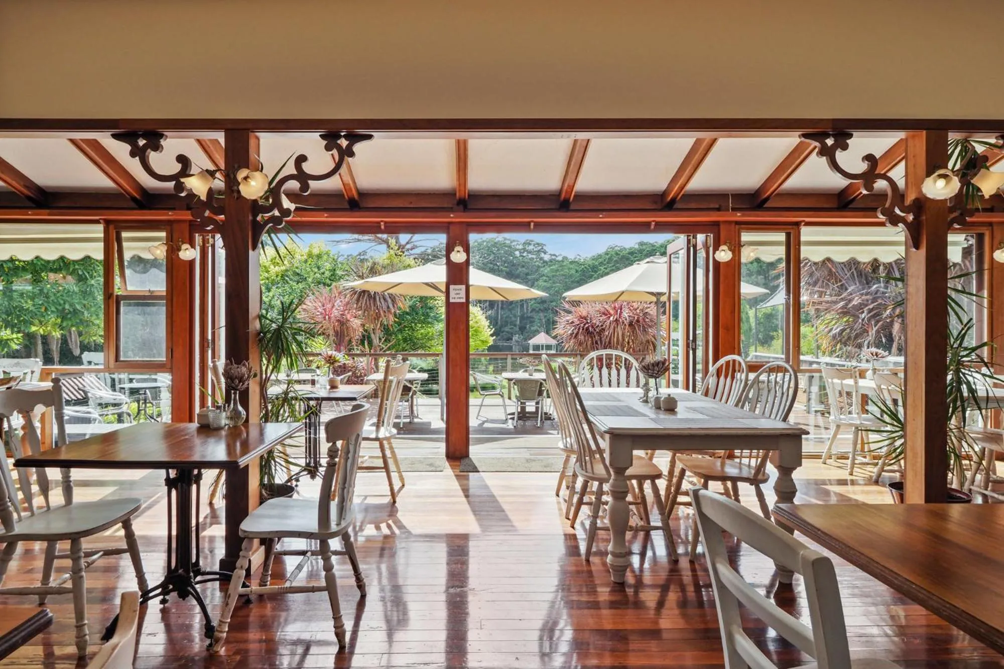 Patio in Forest Lodge Resort