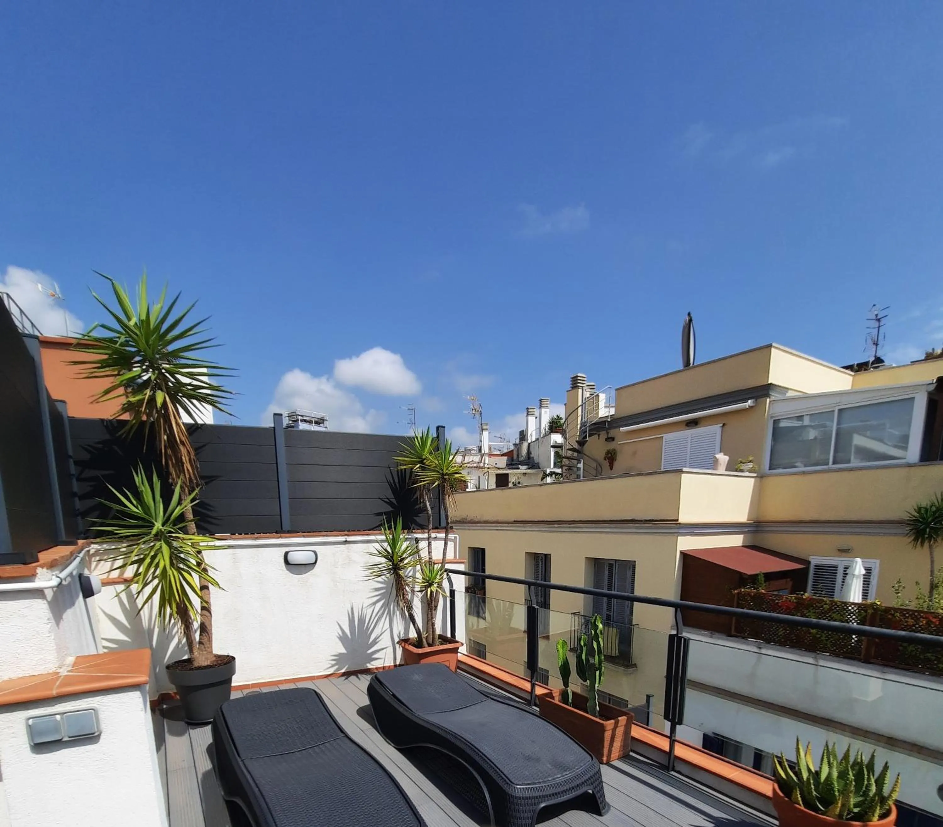 Balcony/Terrace in Apartaco Apartamentos