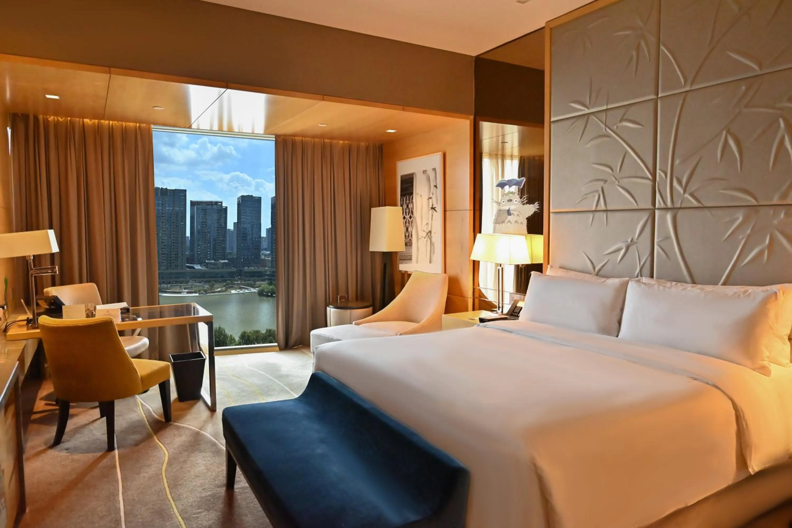 Photo of the whole room, Bed in The Azure Ningbo, Vignette Collection