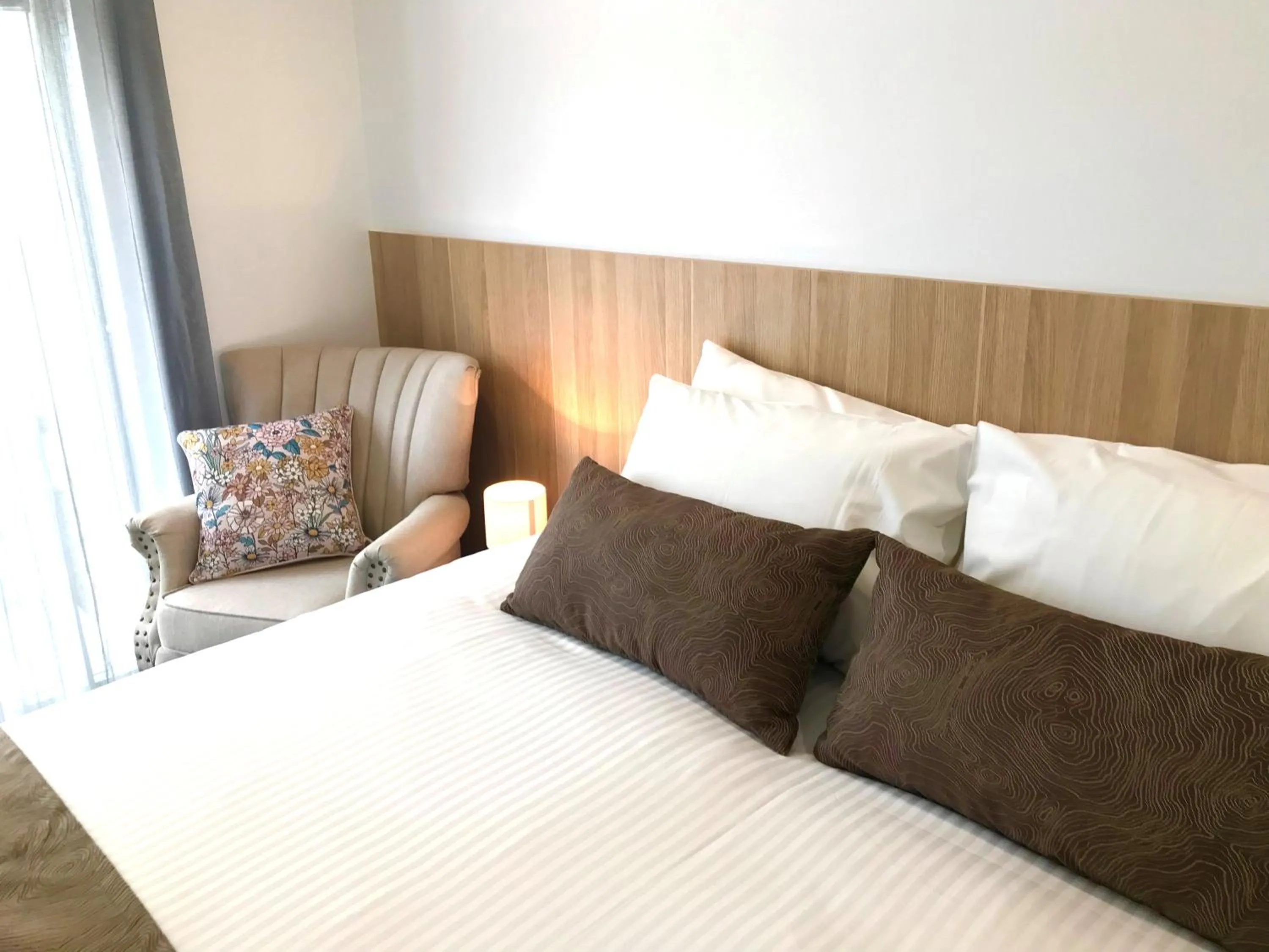 Bed in The Osmond Motel & Apartments