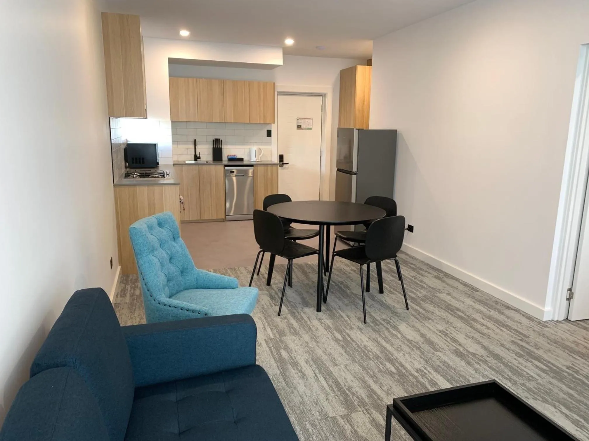 Kitchen or kitchenette in The Osmond Motel & Apartments