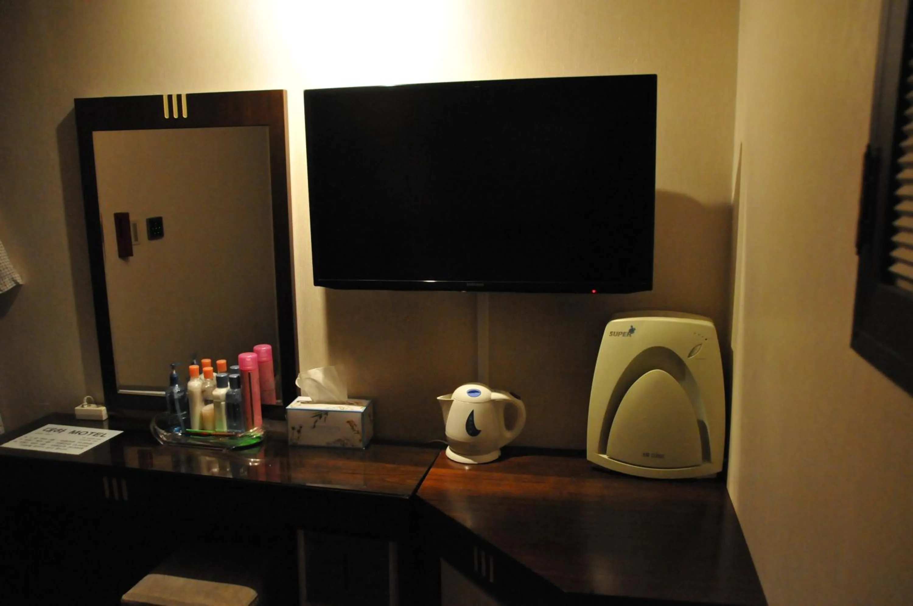 Decorative detail in Motel Daeha