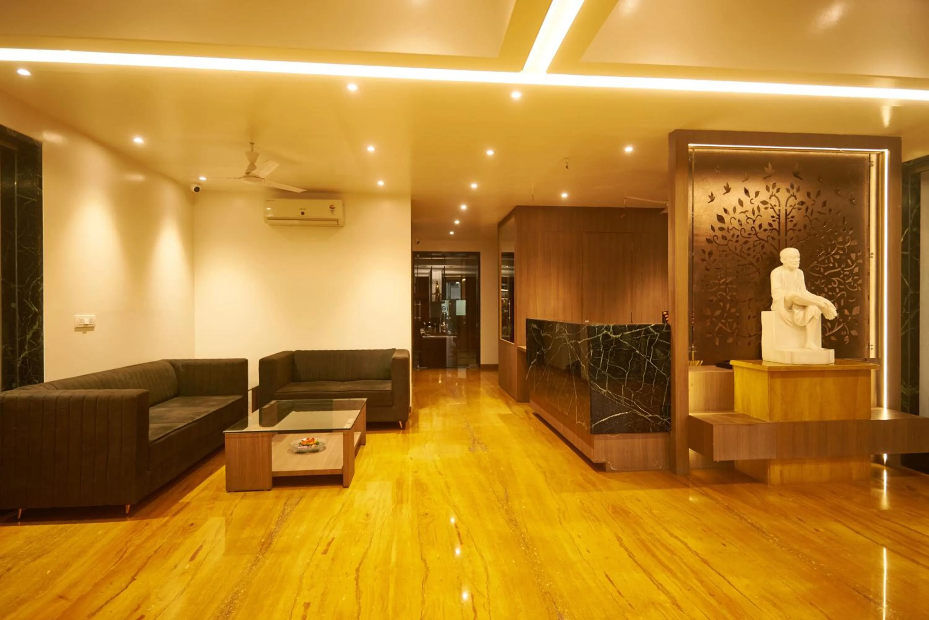 Lobby or reception in Hotel Anand Heritage