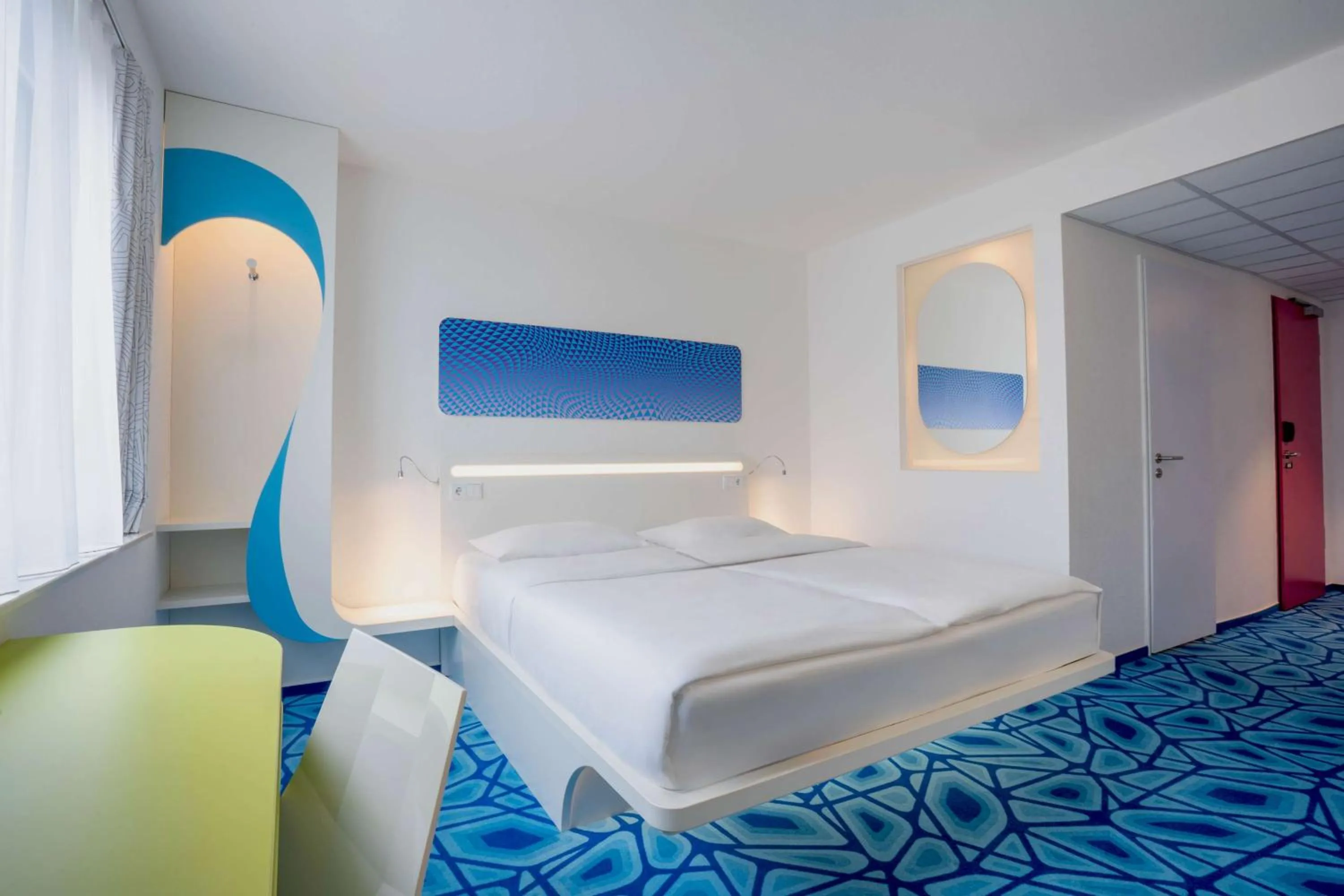 Bedroom, Bed in Prize by Radisson, Hamburg City