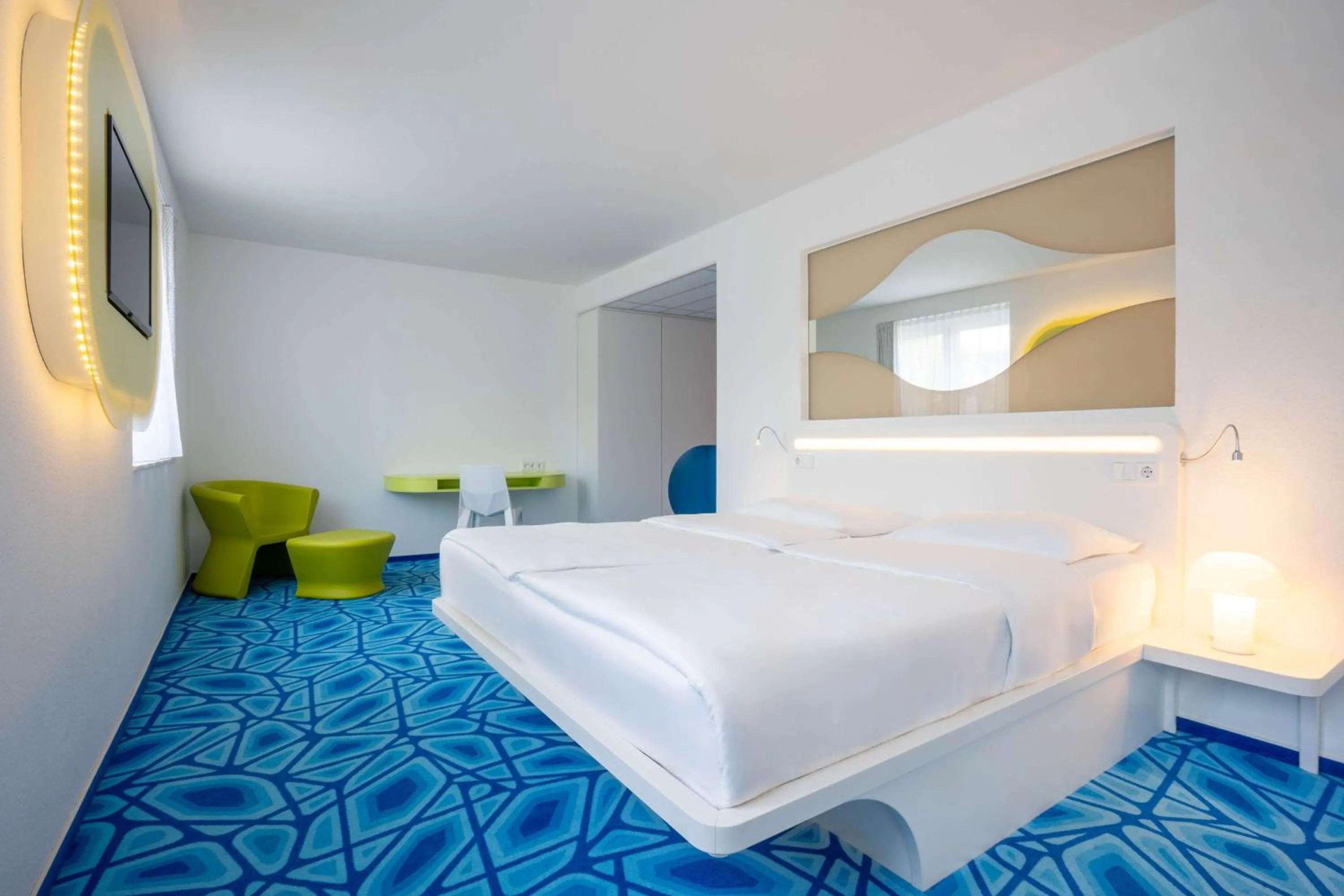 Bedroom, Bed in Prize by Radisson, Hamburg City