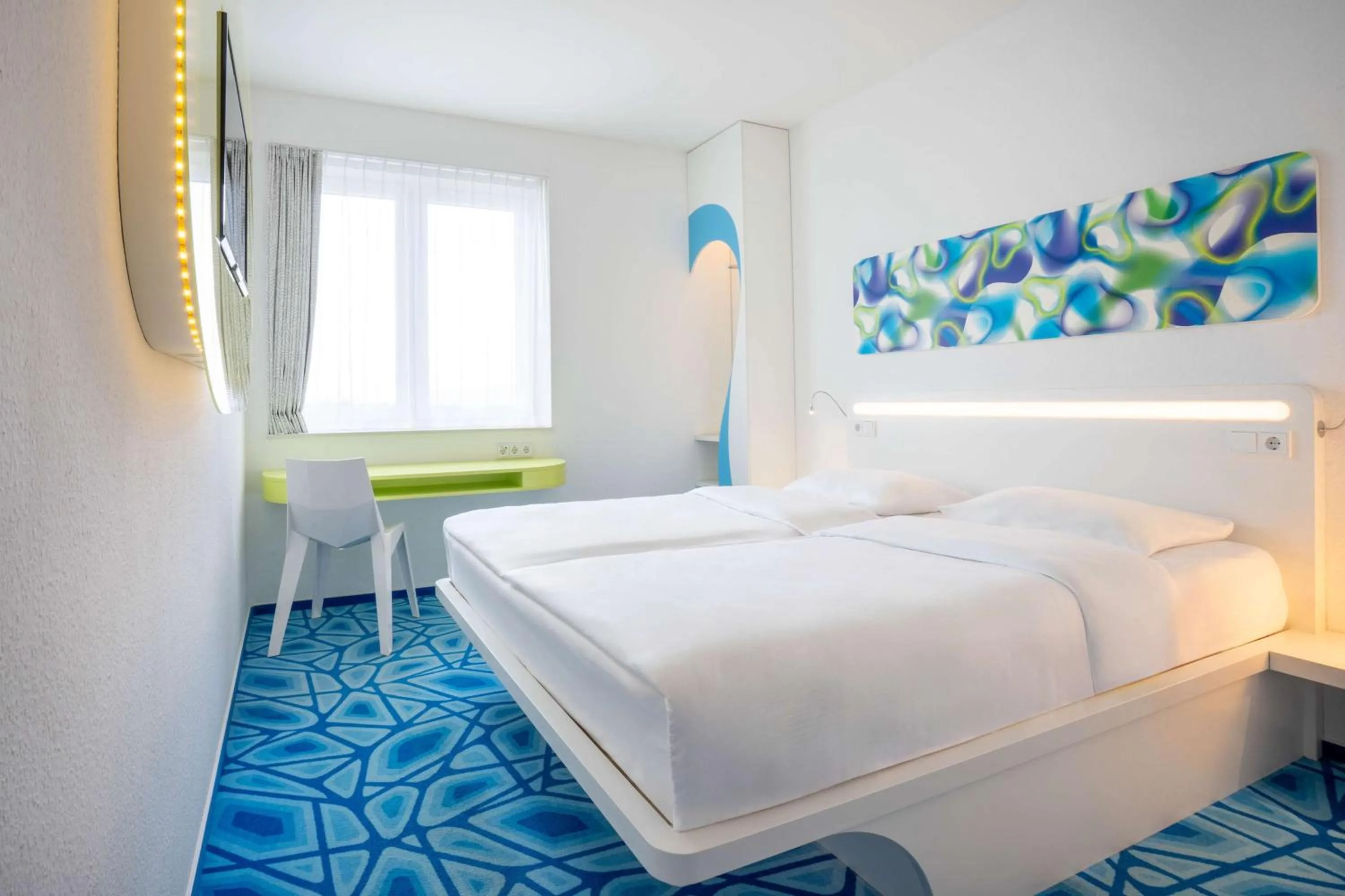 Bedroom, Bed in Prize by Radisson, Hamburg City