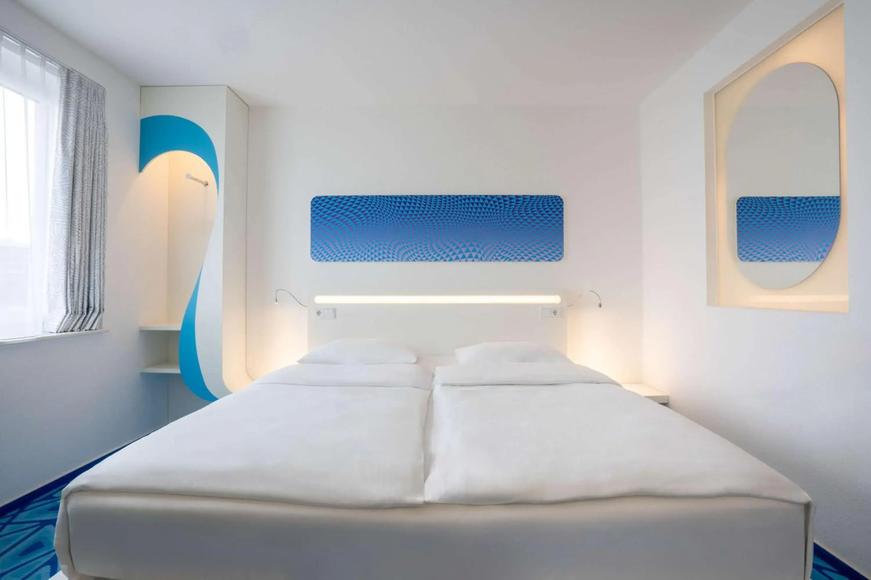 Bedroom, Bed in prizeotel Hamburg-City Bedroom, Bed in prizeotel Hamburg-City