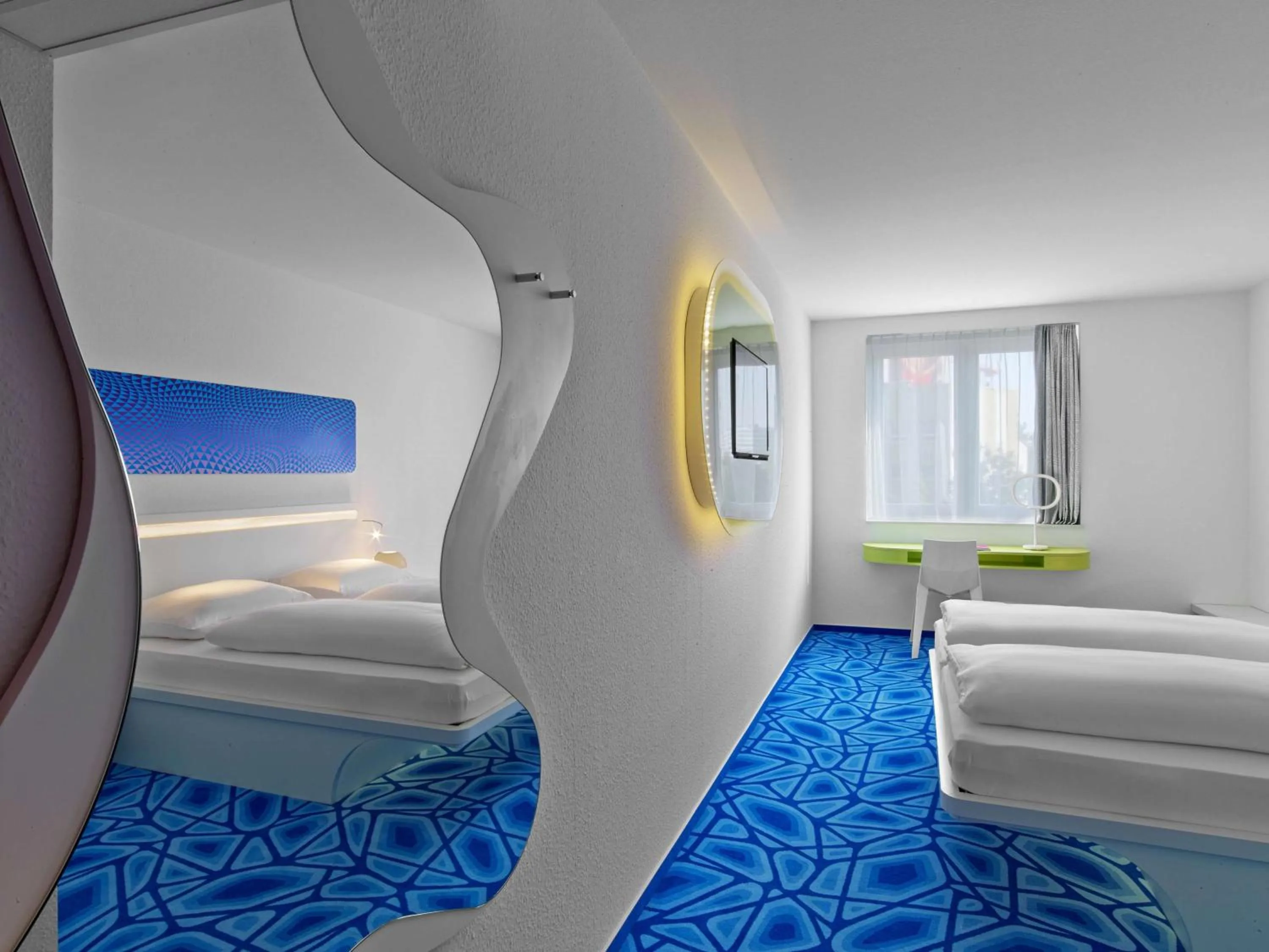Bedroom, Bed in Prize by Radisson, Hamburg City